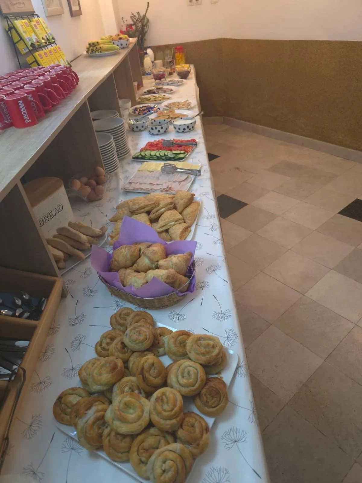 Breakfast in Hotel Hayat