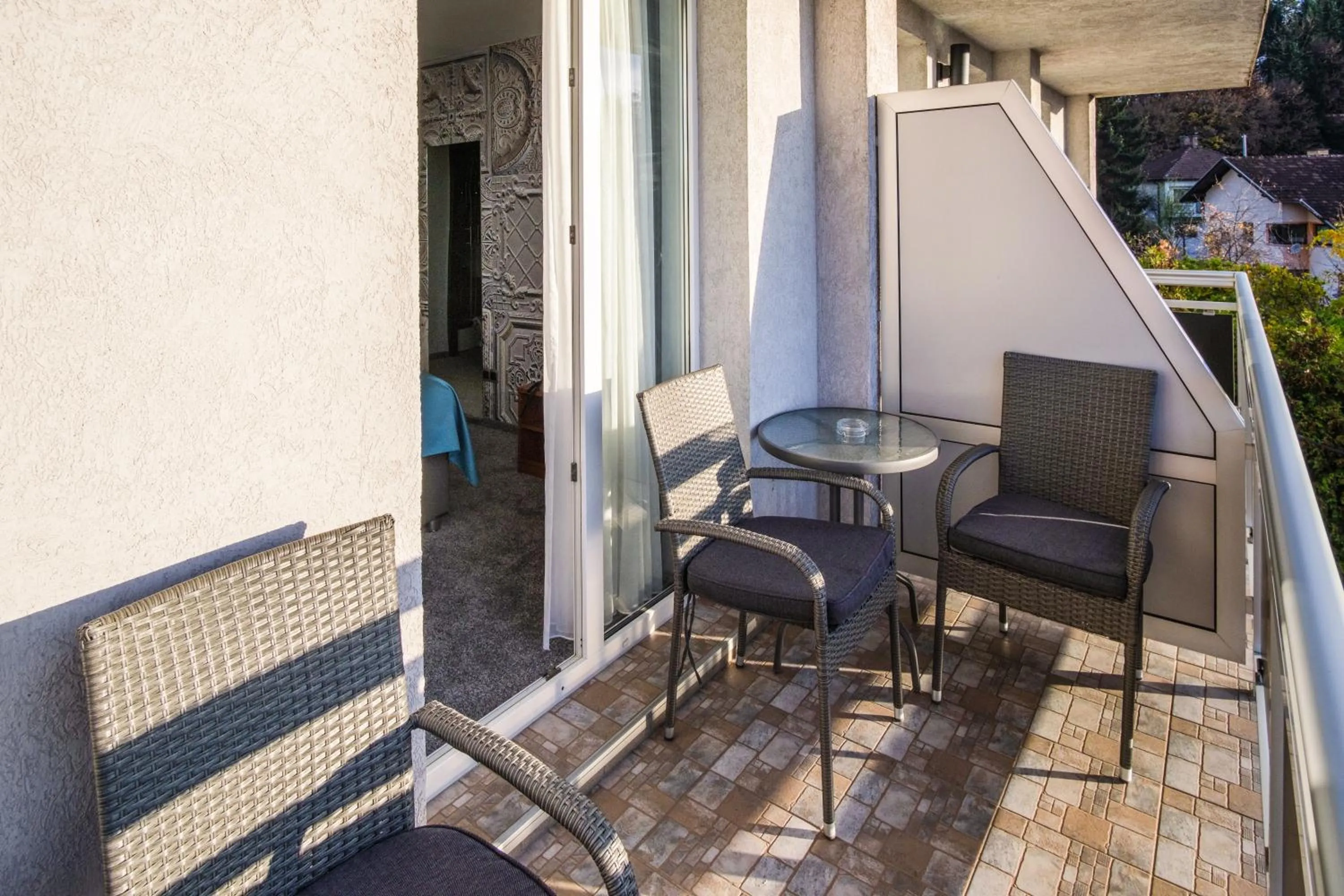 Balcony/Terrace in Hotel Villa Harmony - Free Parking