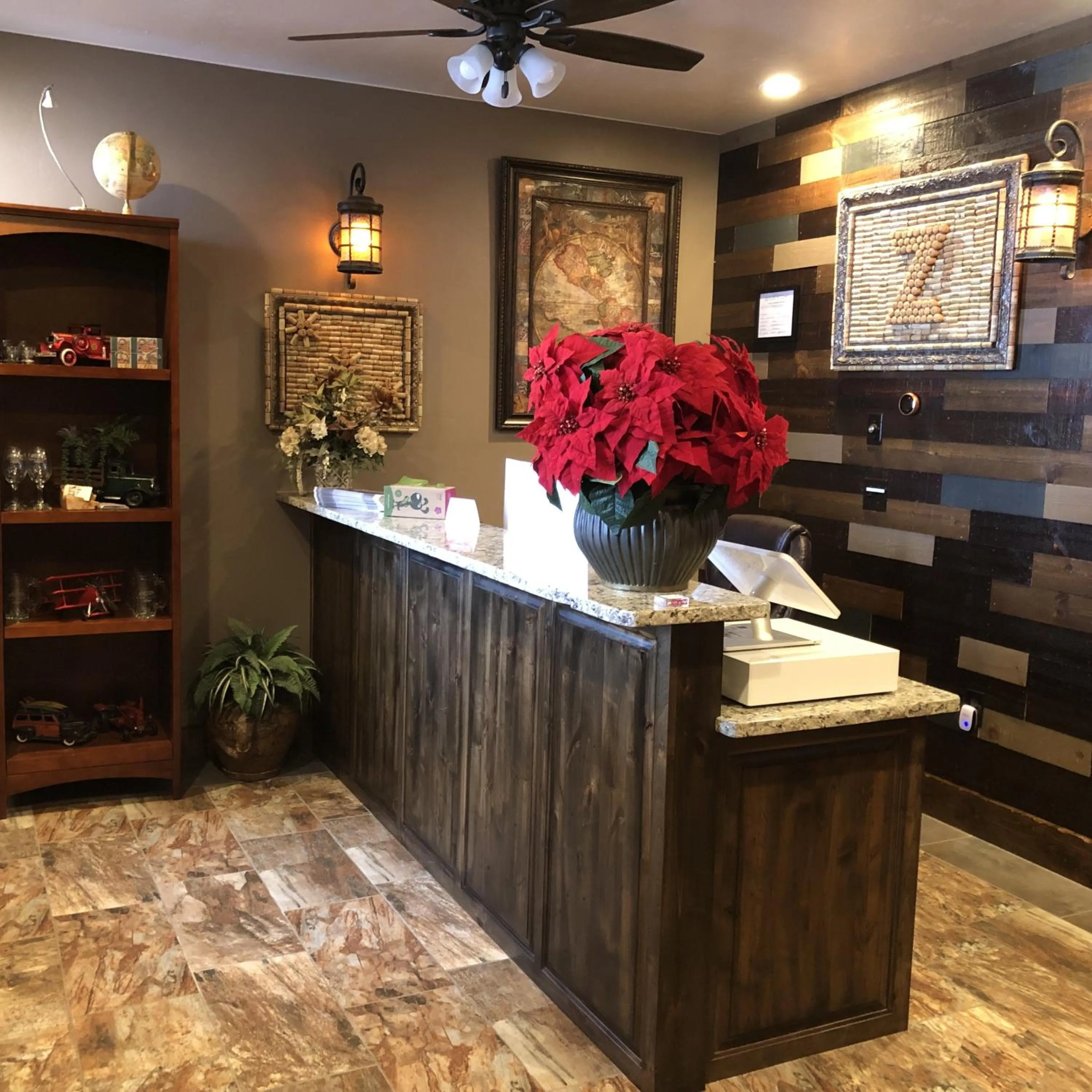 Lobby or reception in Zion Cliff Lodge