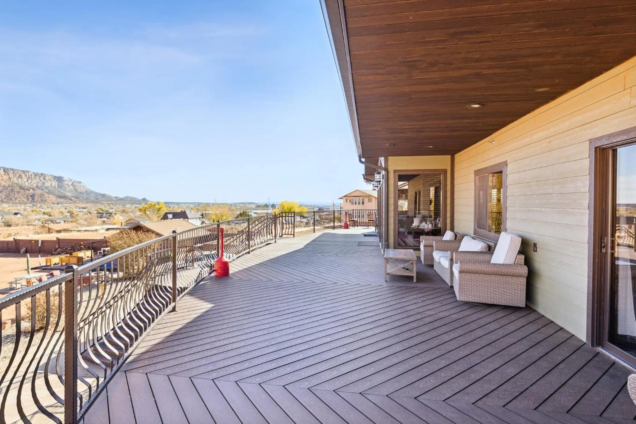 Natural landscape in Zion Cliff Lodge