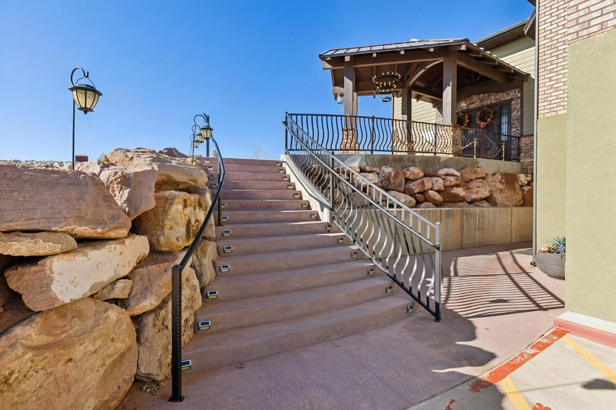 Property building in Zion Cliff Lodge