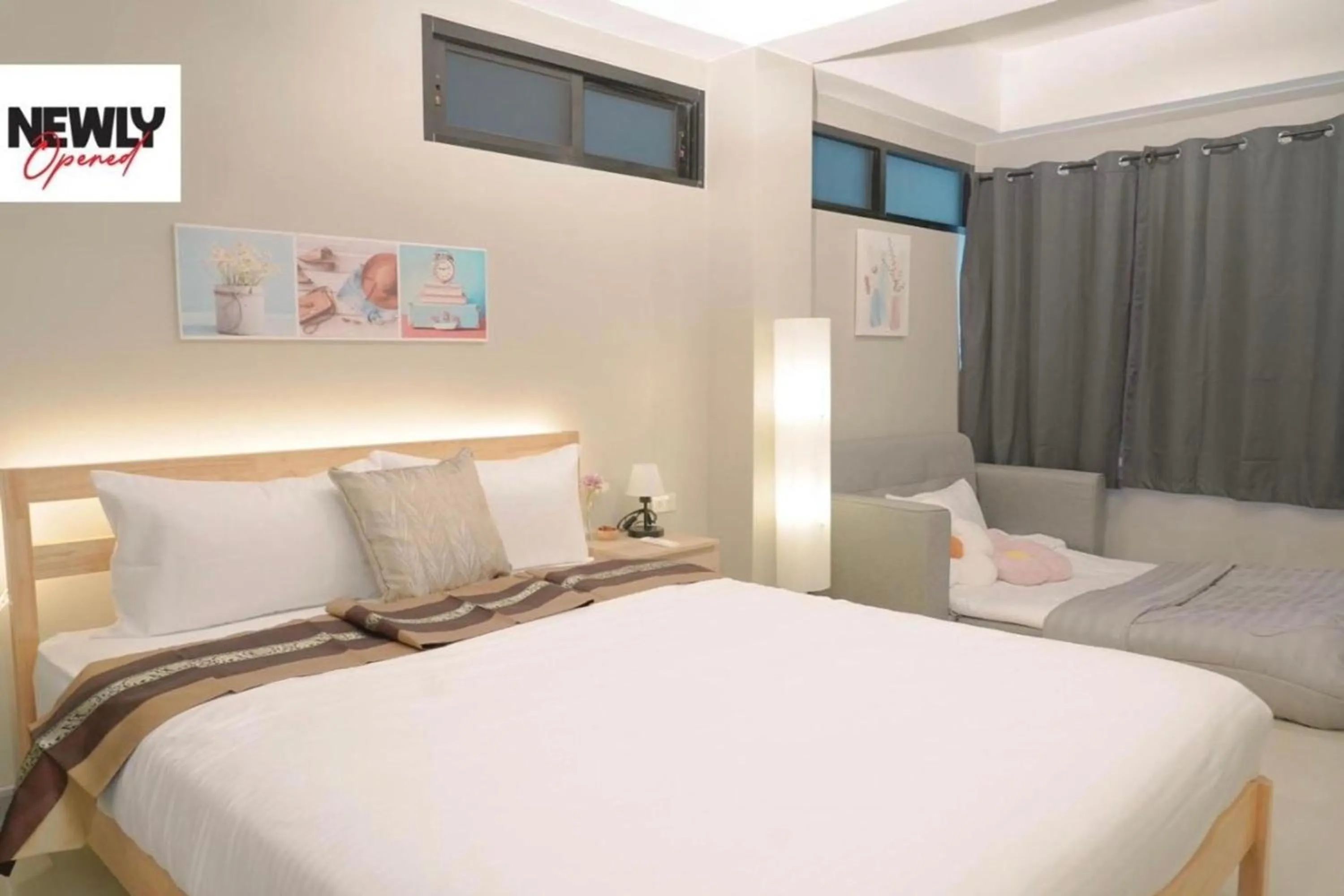 Bed in BnB98 Silom Hotel