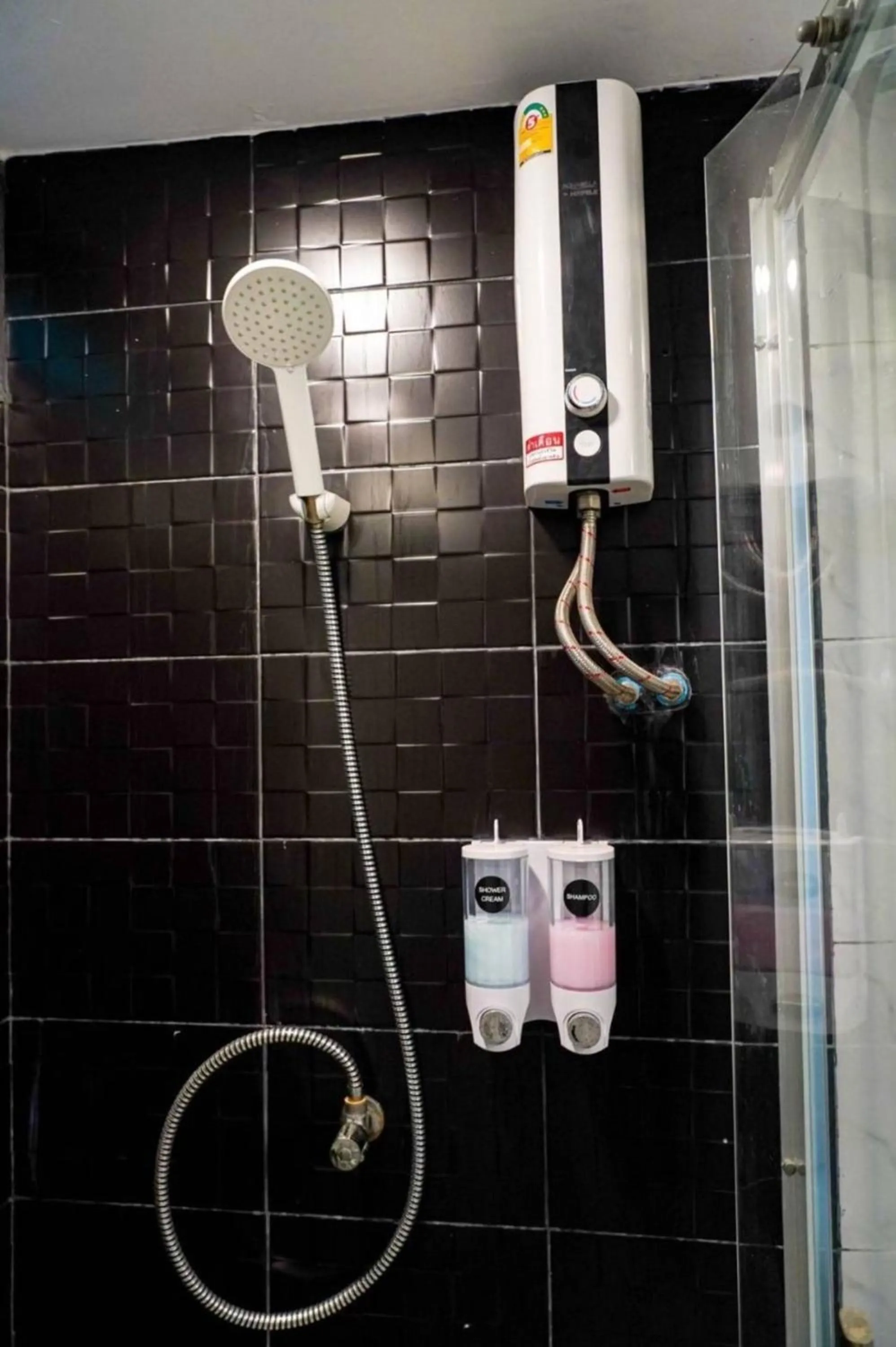 Shower in BnB98 Silom Hotel