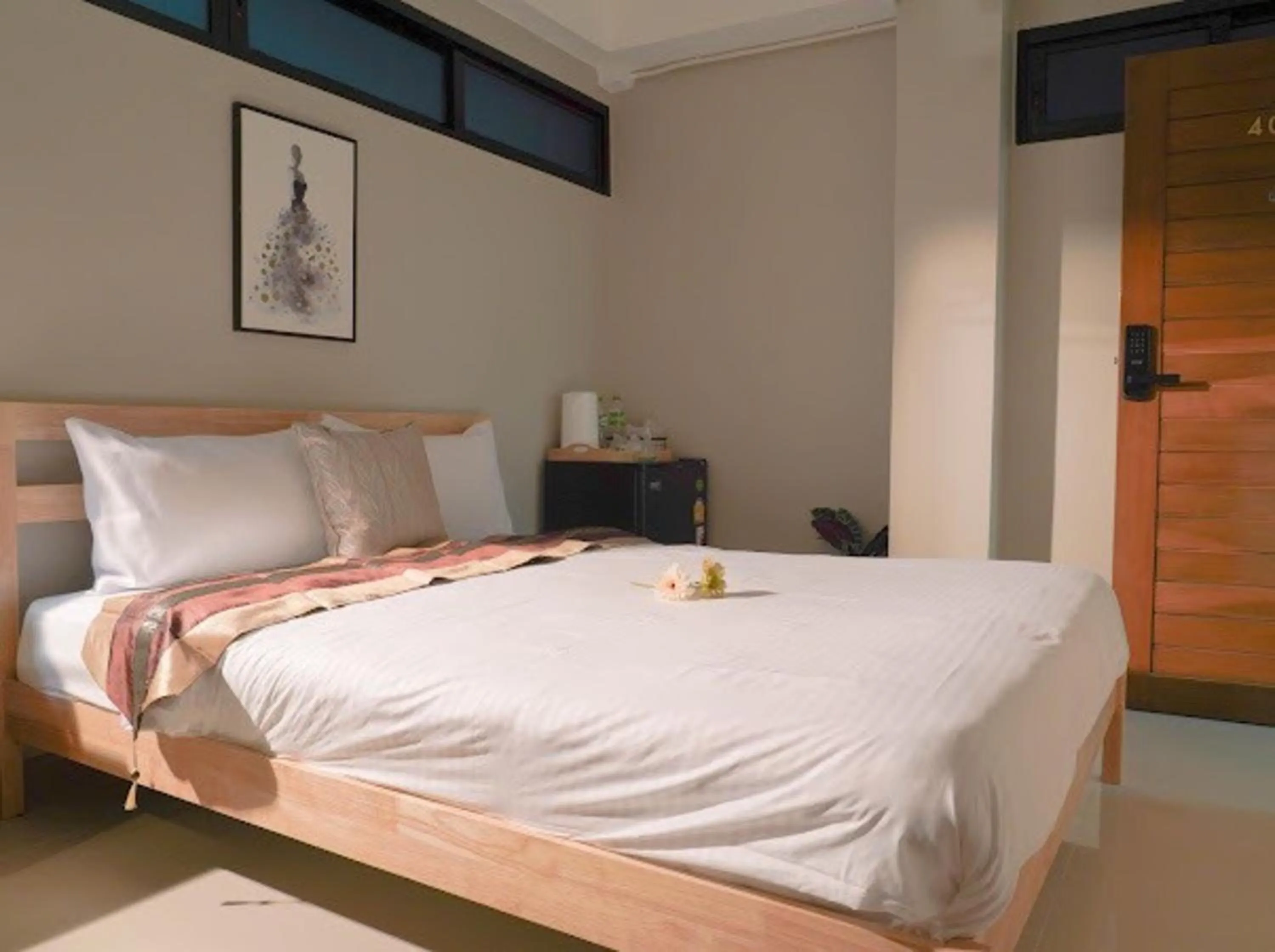Bed in BnB98 Silom Hotel