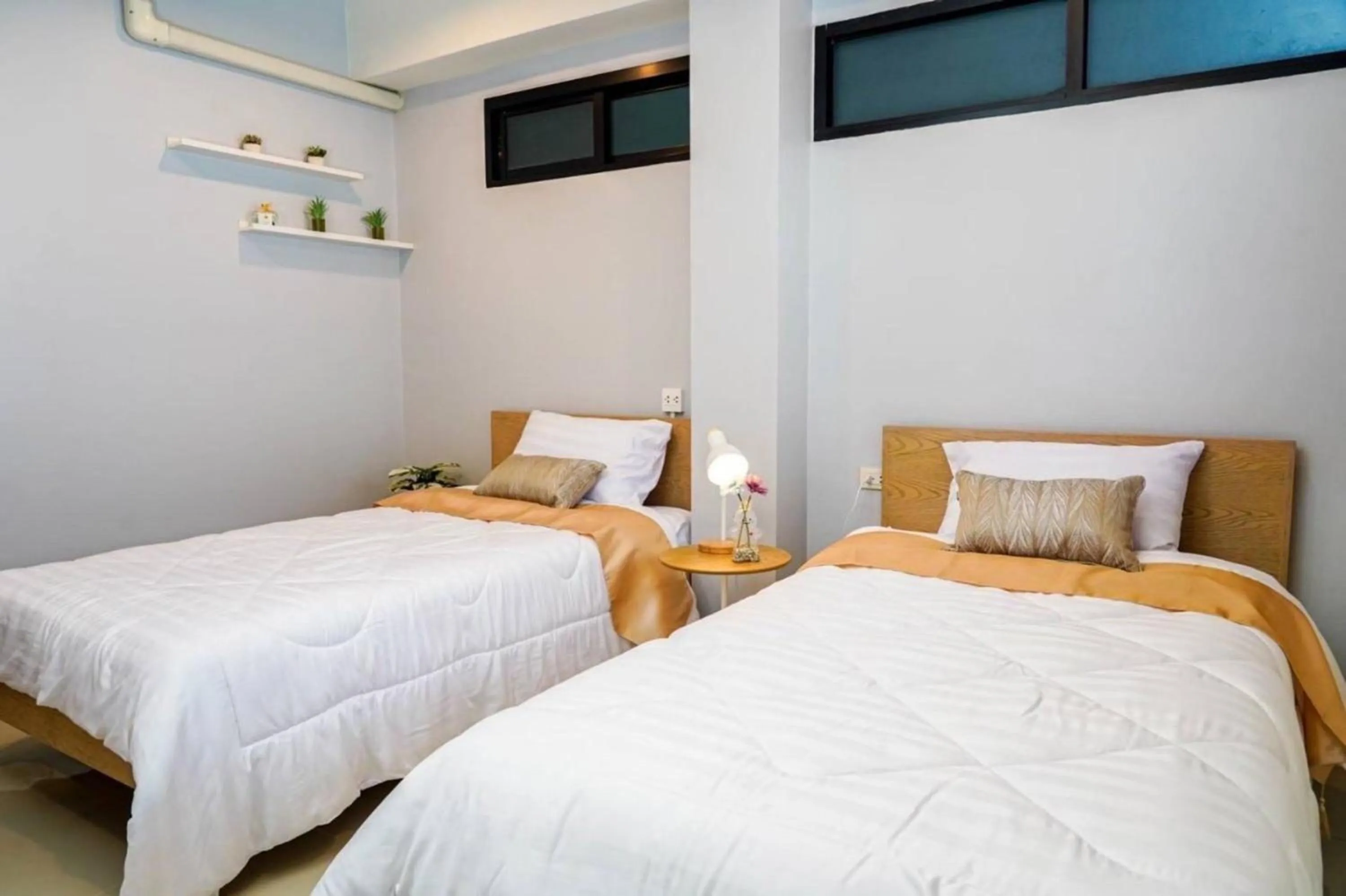 Bed in BnB98 Silom Hotel