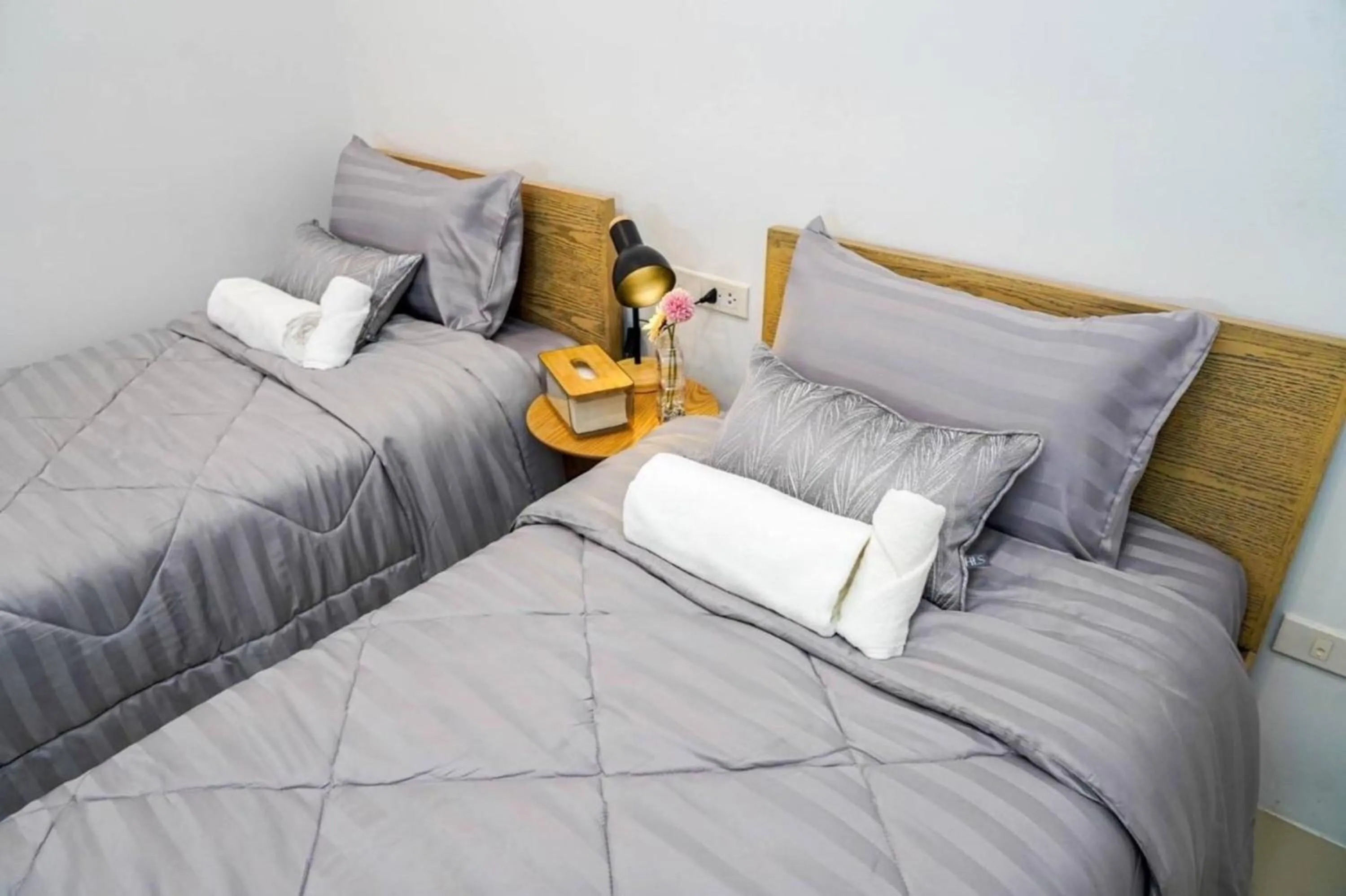 Bed in BnB98 Silom Hotel