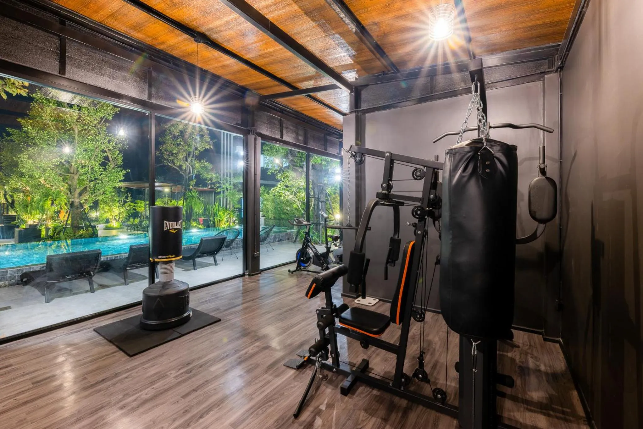 Fitness centre/facilities in The View Chiang Dao