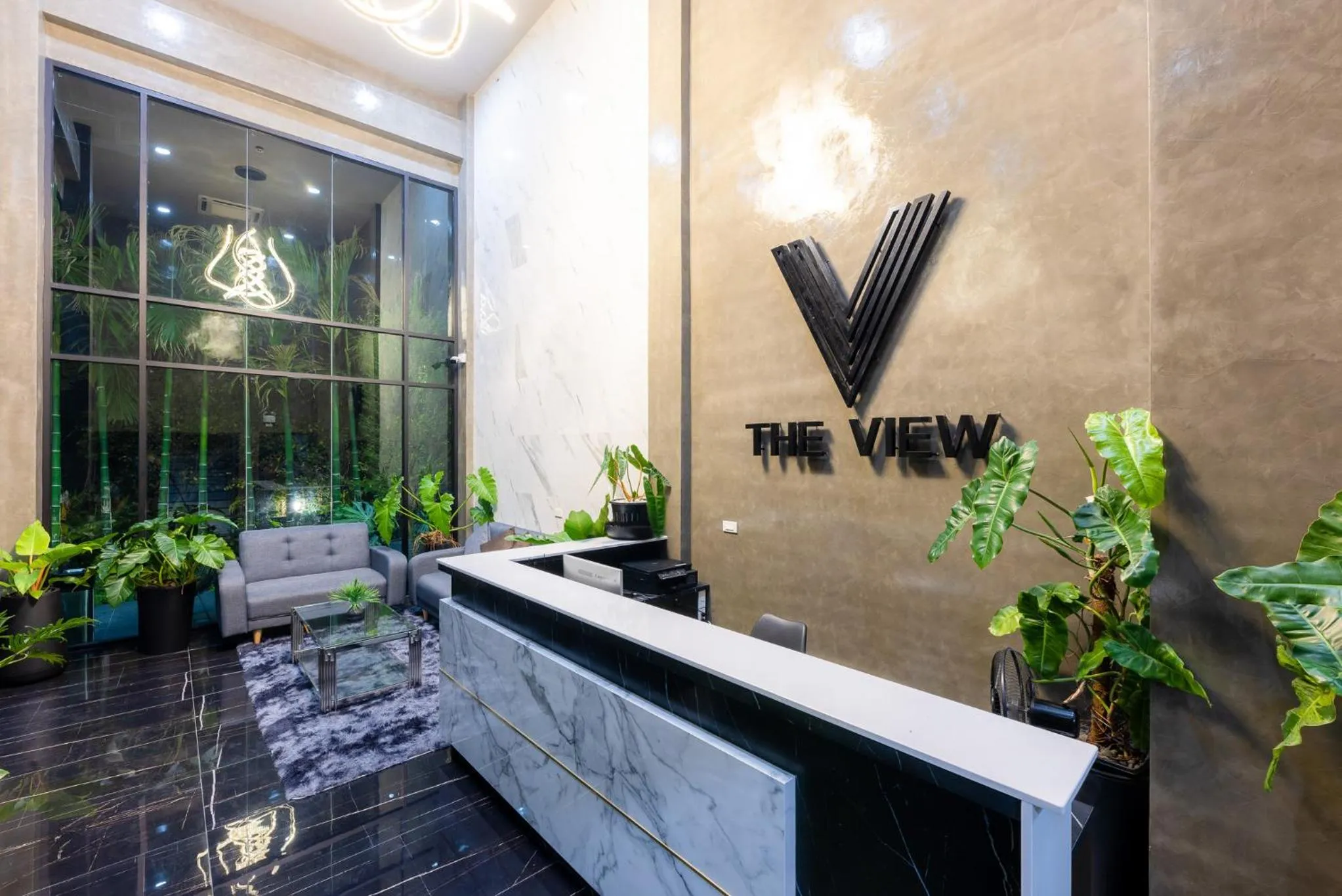 Lobby or reception in The View Chiang Dao