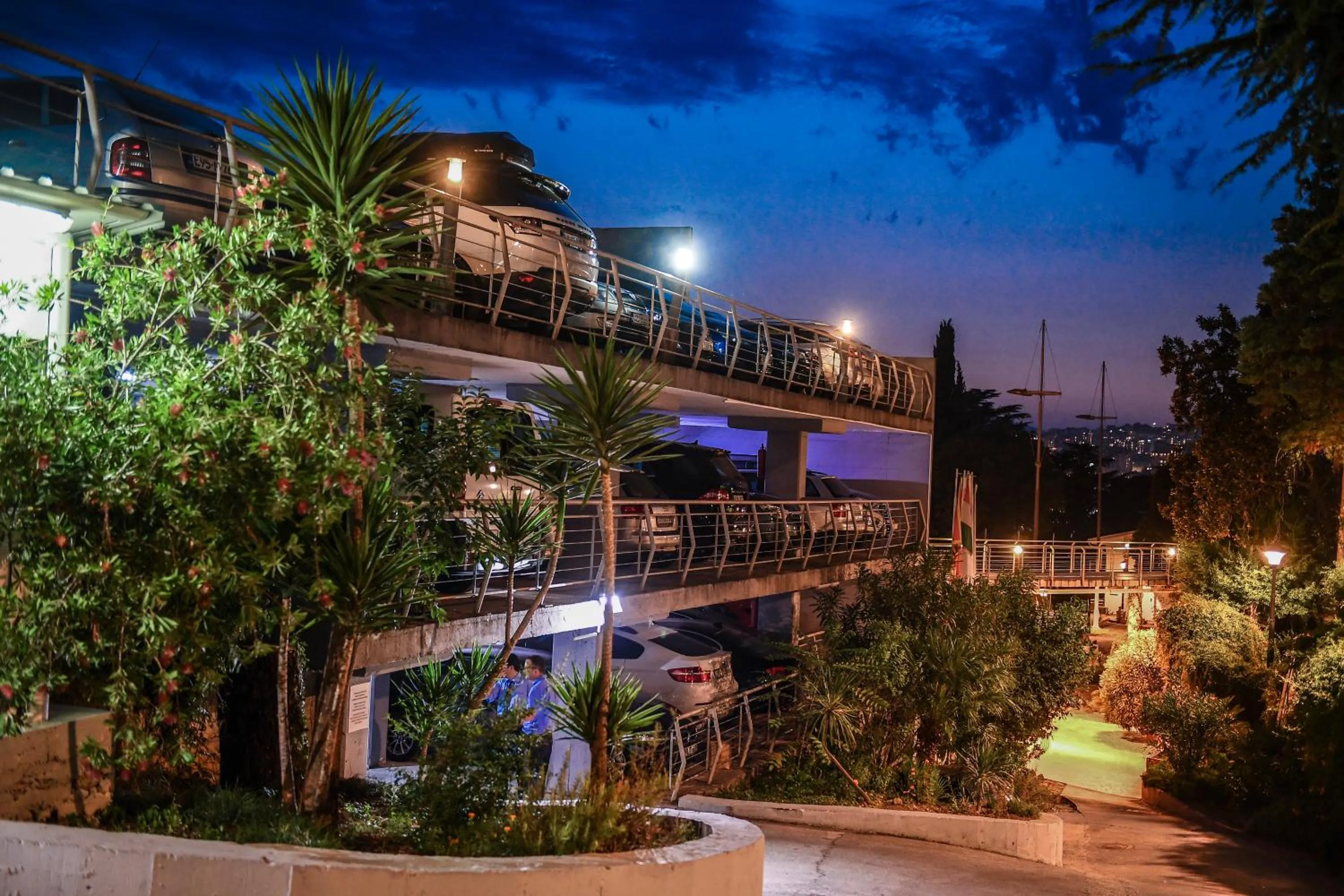 Parking in Hunguest Hotel Sun Resort