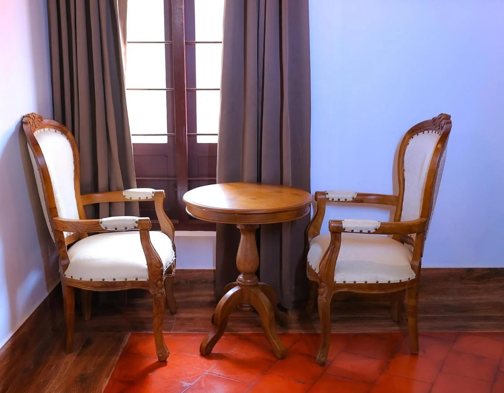 Seating area in Heaven Inn Munnar