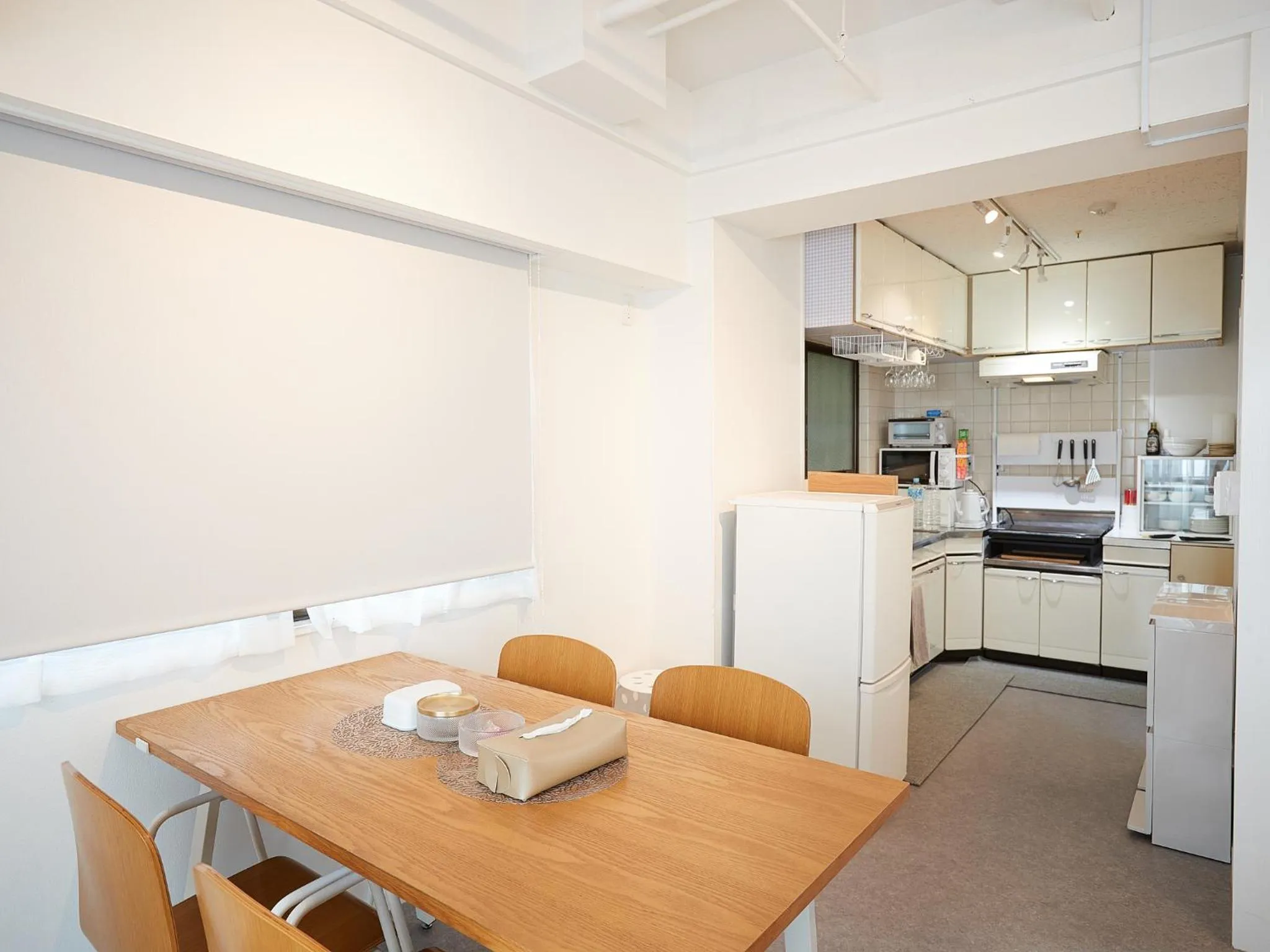 Kitchen or kitchenette in Guest house II Rokumarukan