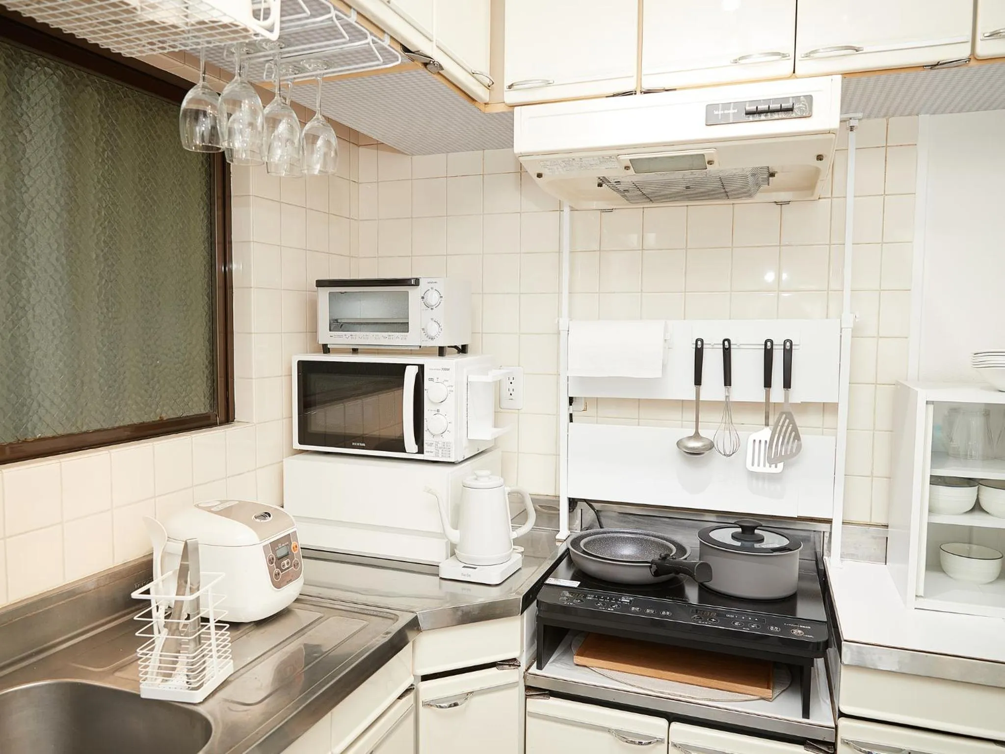 Kitchen or kitchenette in Guest house II Rokumarukan