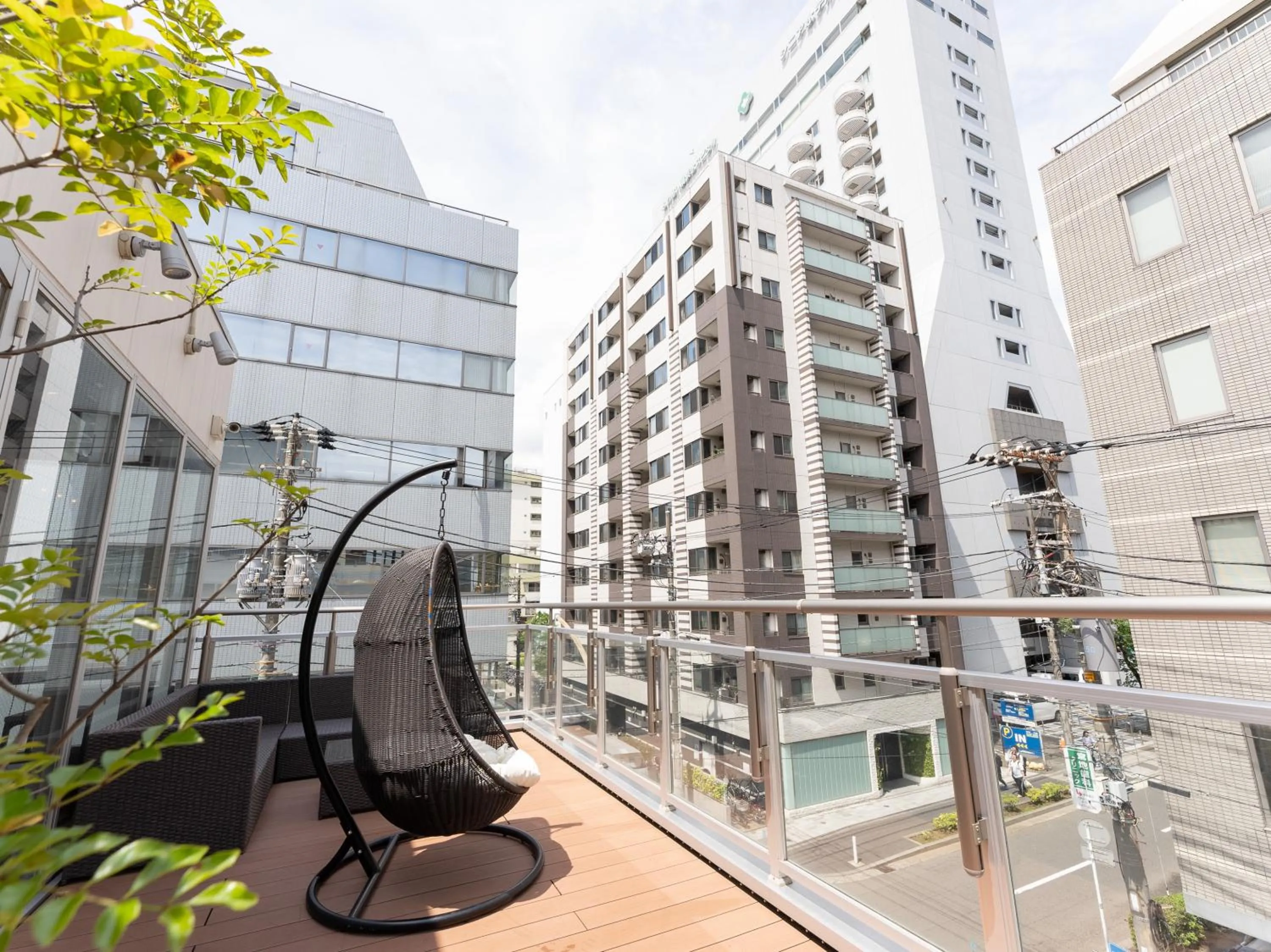 Communal lounge/ TV room in Tabist MAYUDAMA CABIN