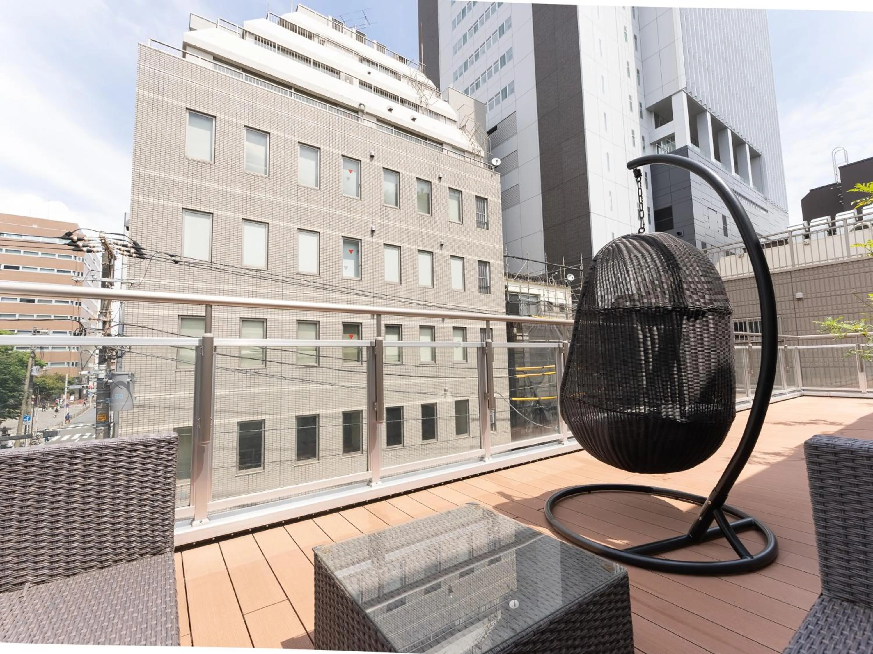 Communal lounge/ TV room in Tabist MAYUDAMA CABIN