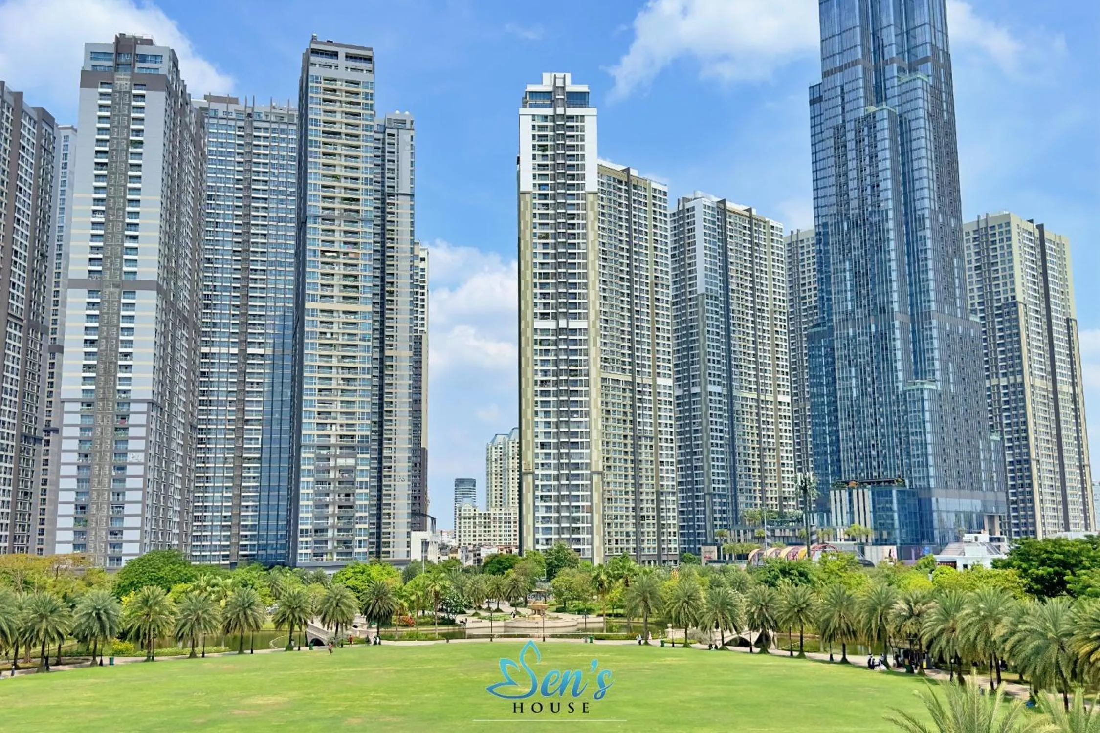 Property building in Sens House Saigon - Serviced Apartments in Vinhomes Central Park
