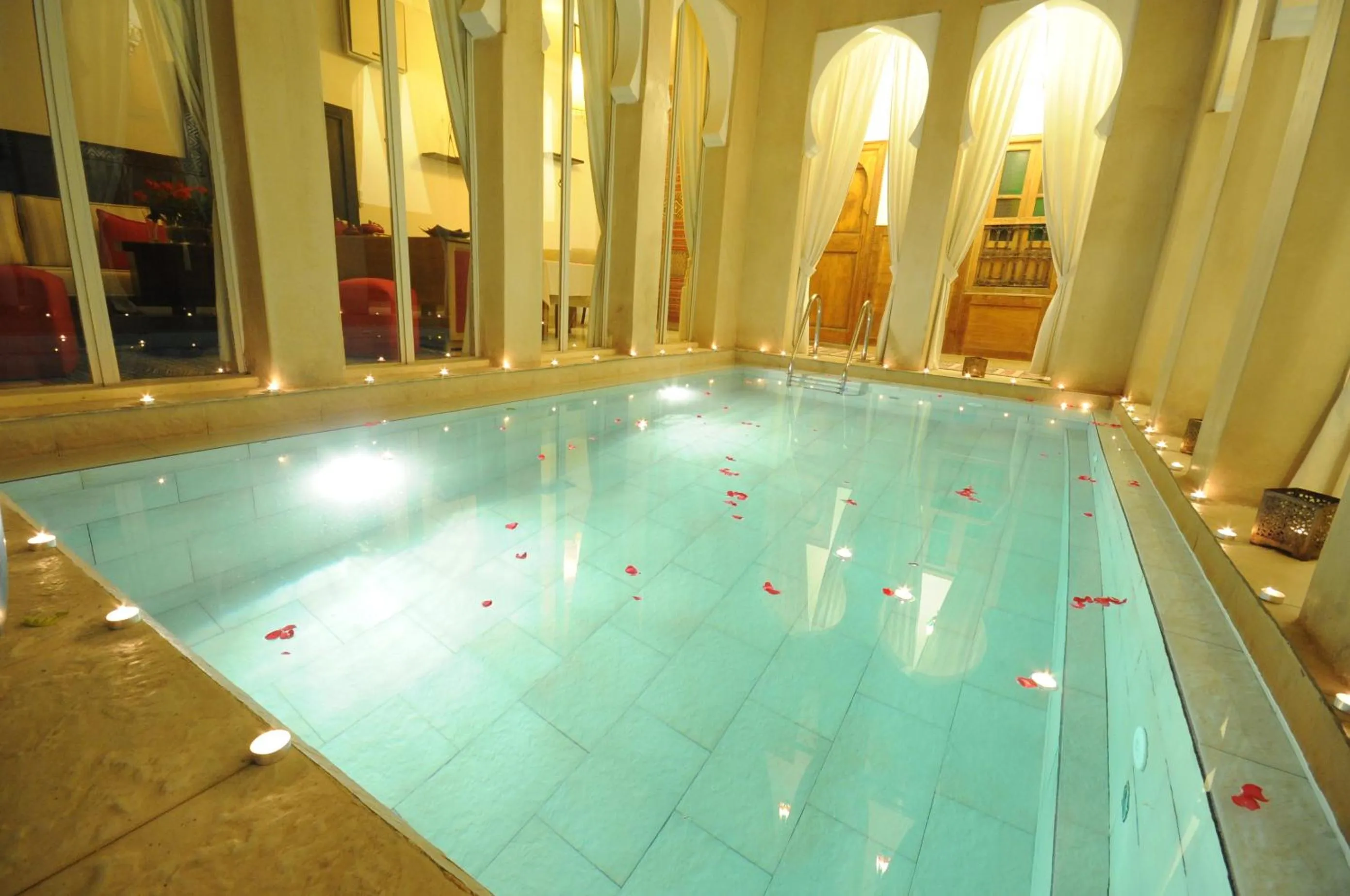 Pool view in Riad Nafis