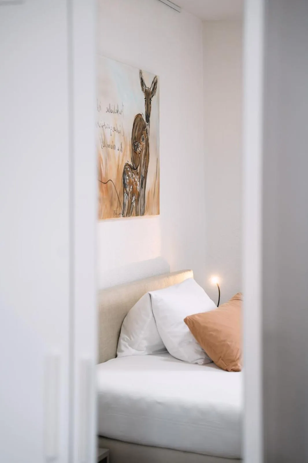 View (from property/room), Bed in Hotel & Restaurant Nollen