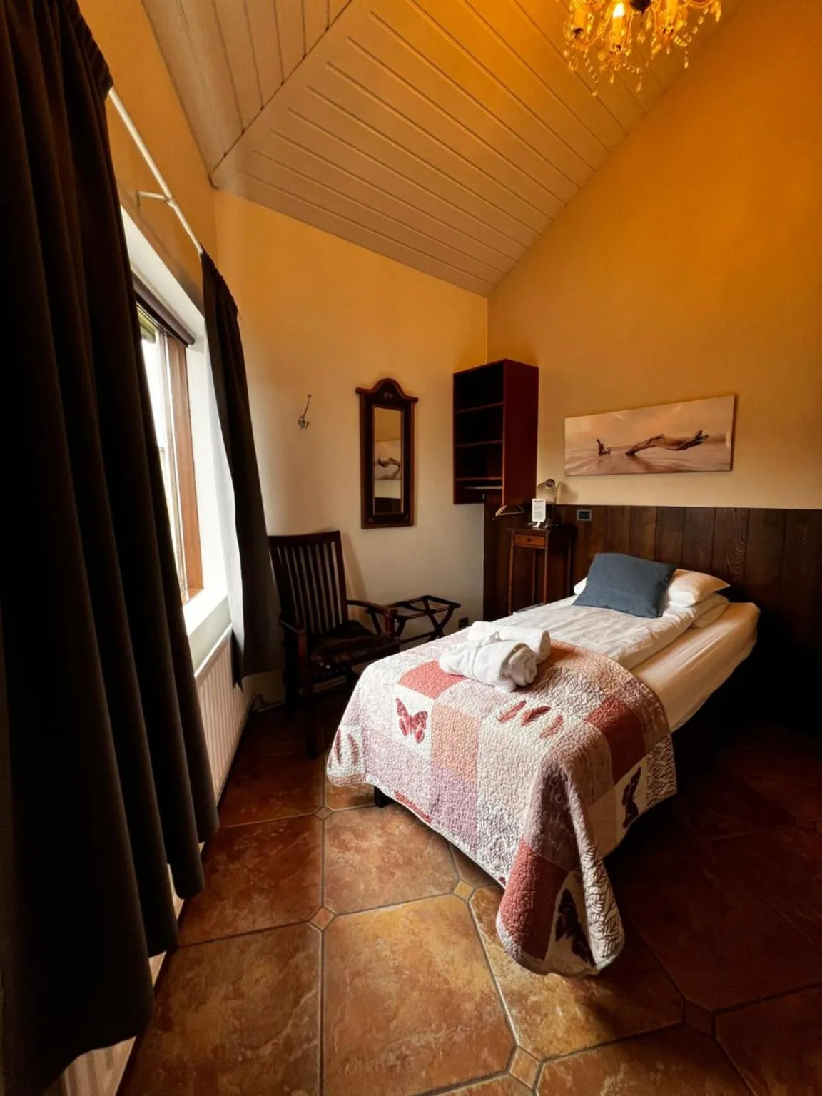 Photo of the whole room, Bed in Hotel Skógá by EJ Hotels