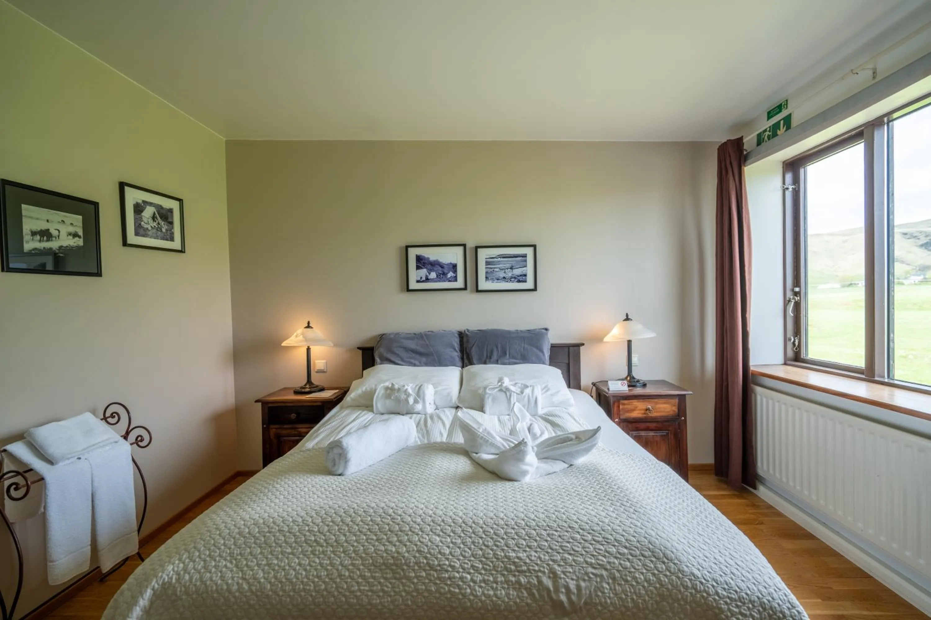 Bed in Hotel Skógá by EJ Hotels