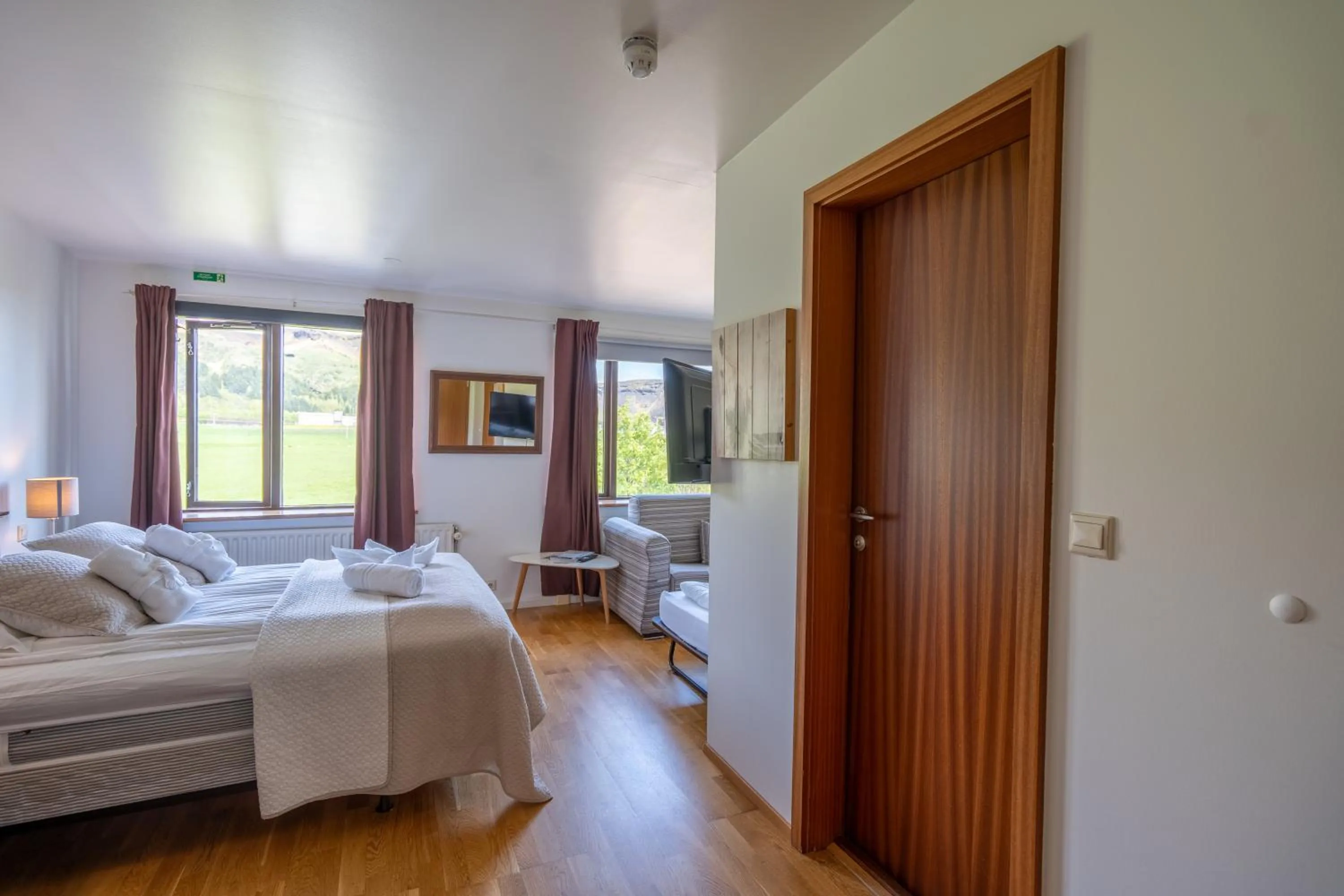 Bed in Hotel Skógá by EJ Hotels