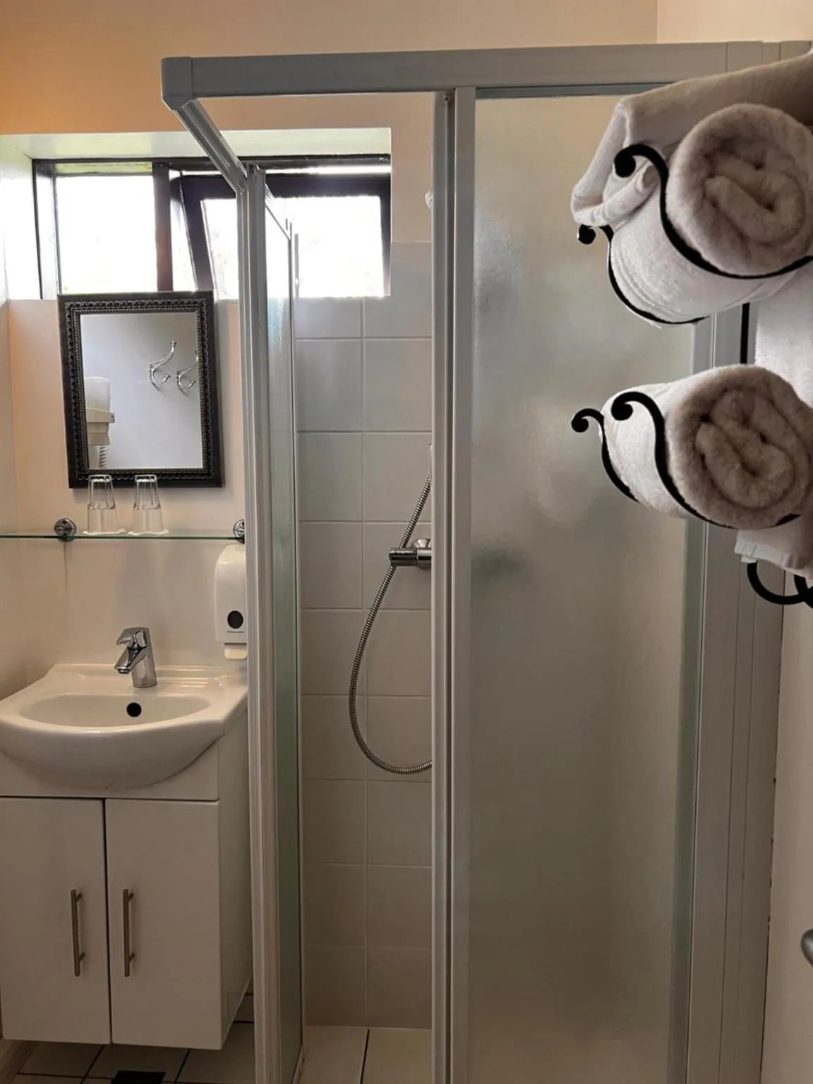 Bathroom in Hotel Skógá by EJ Hotels