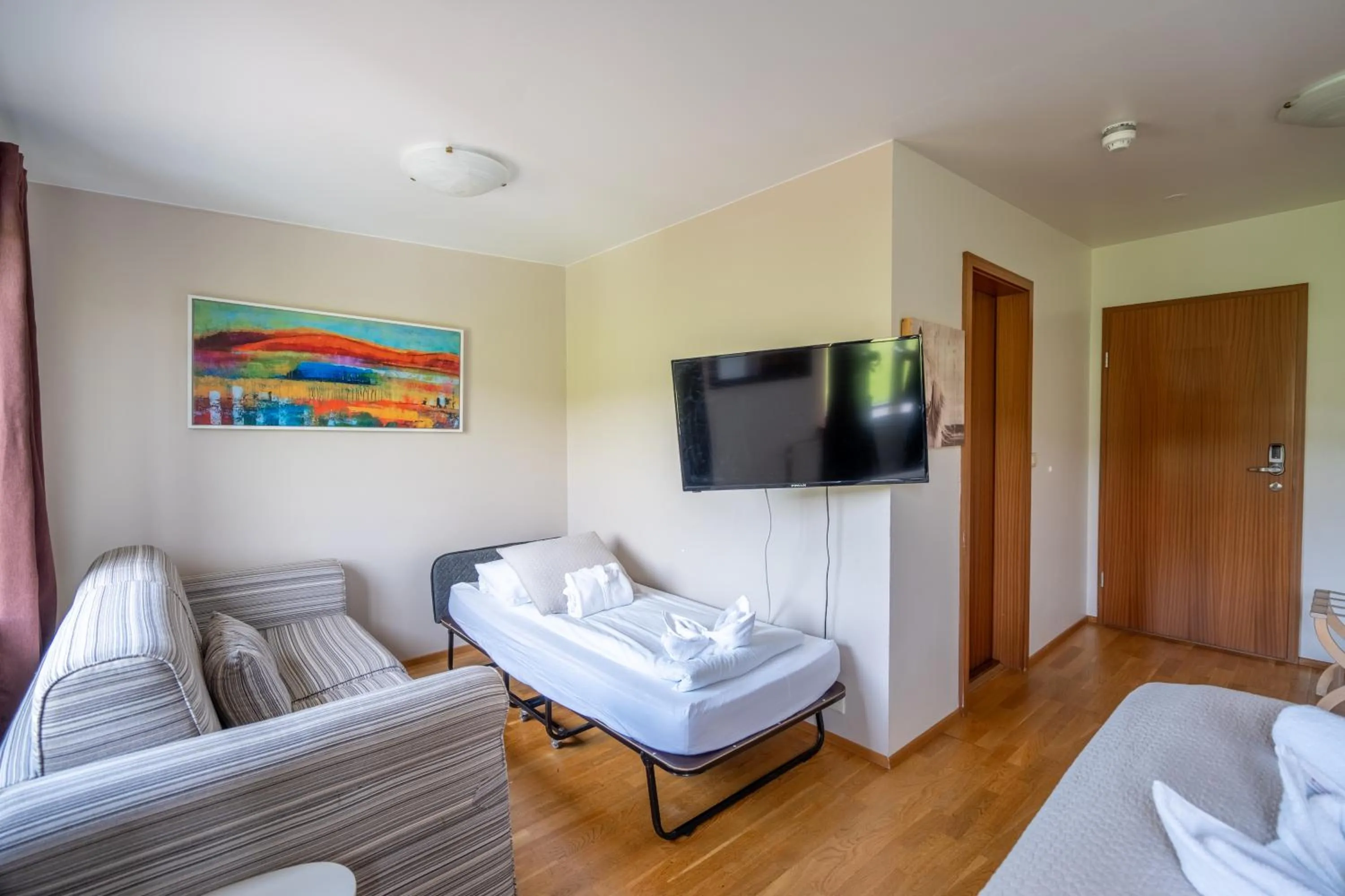 Bed in Hotel Skógá by EJ Hotels