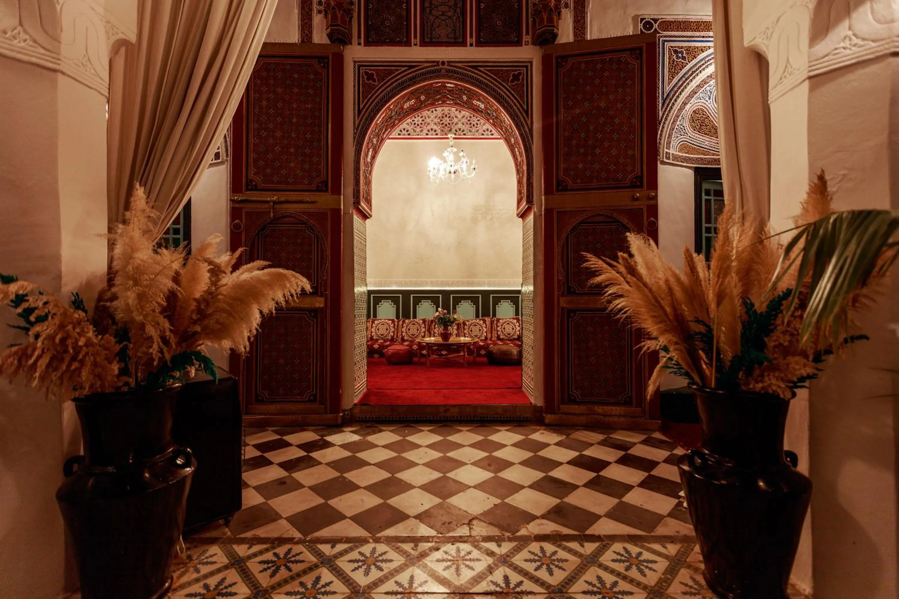 Living room in Riad Catalina