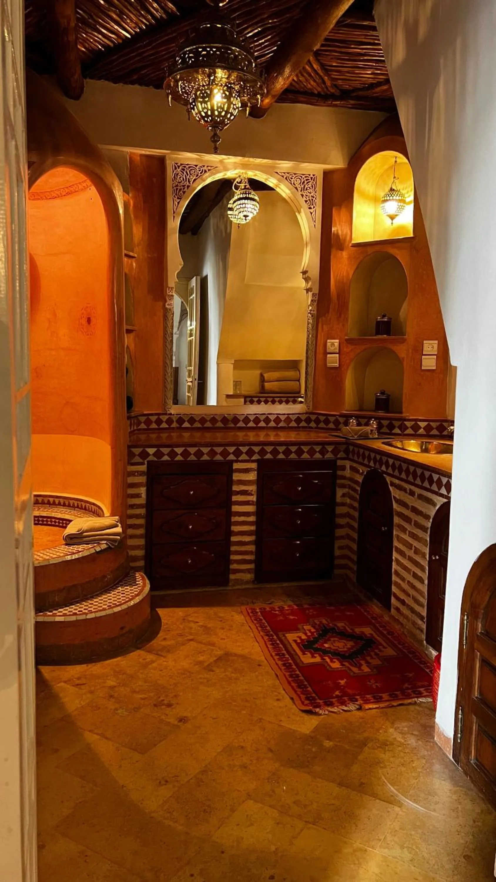 Bathroom in Riad Catalina