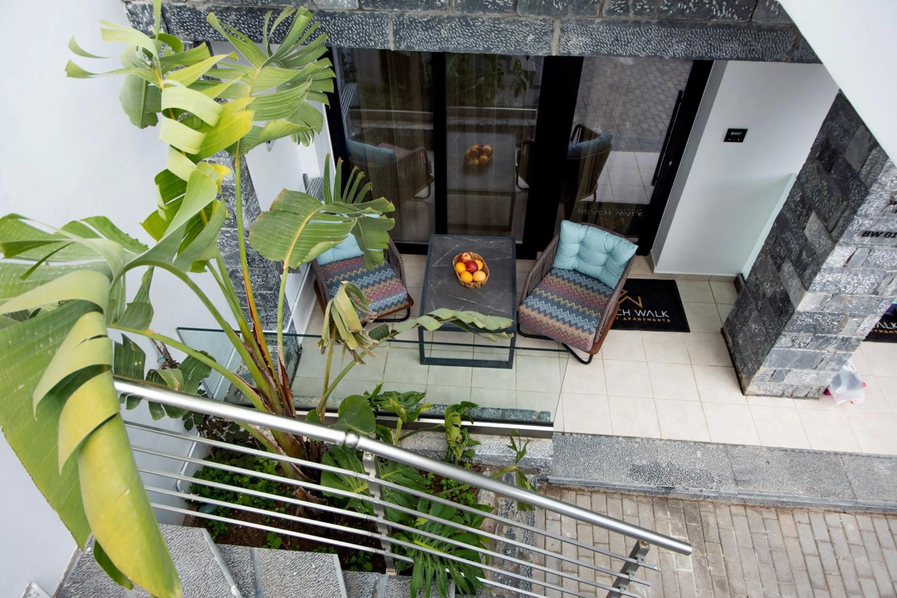 Balcony/Terrace in Beach Walk Luxury Suites