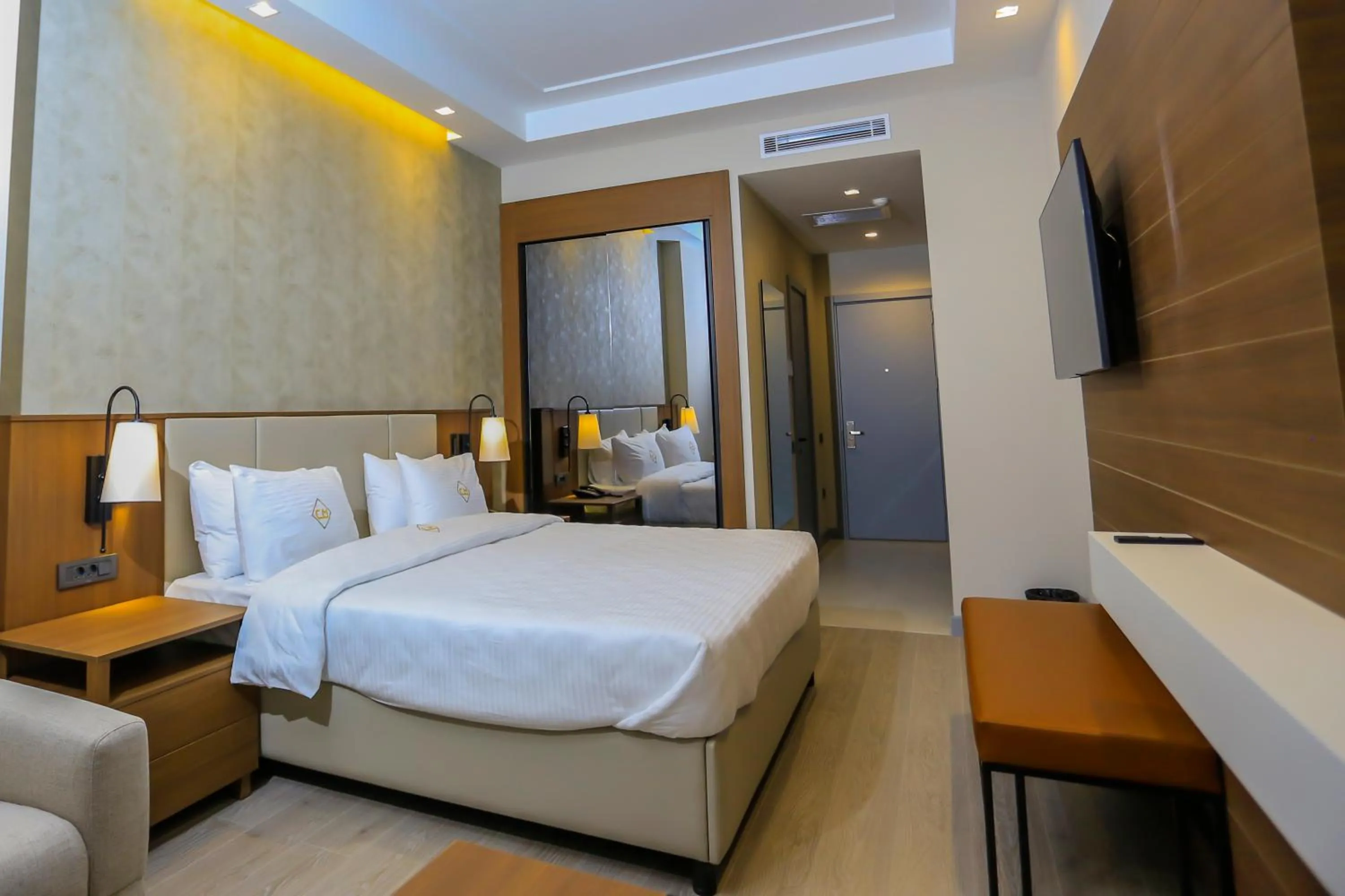 Bed in Citymax Hotel Baku