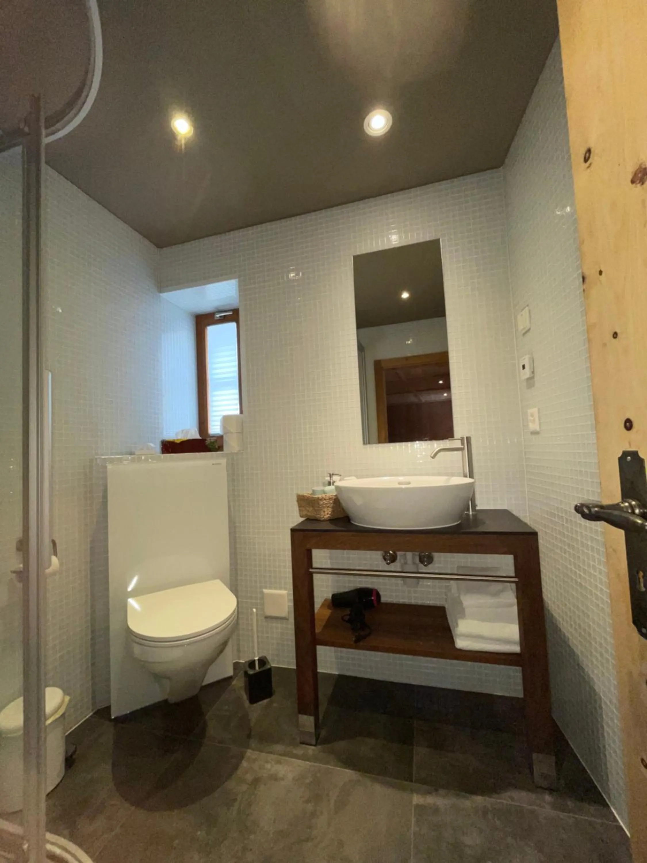 Bathroom in Alpengasthof Crusch Alba ed Alvetern, S-charl