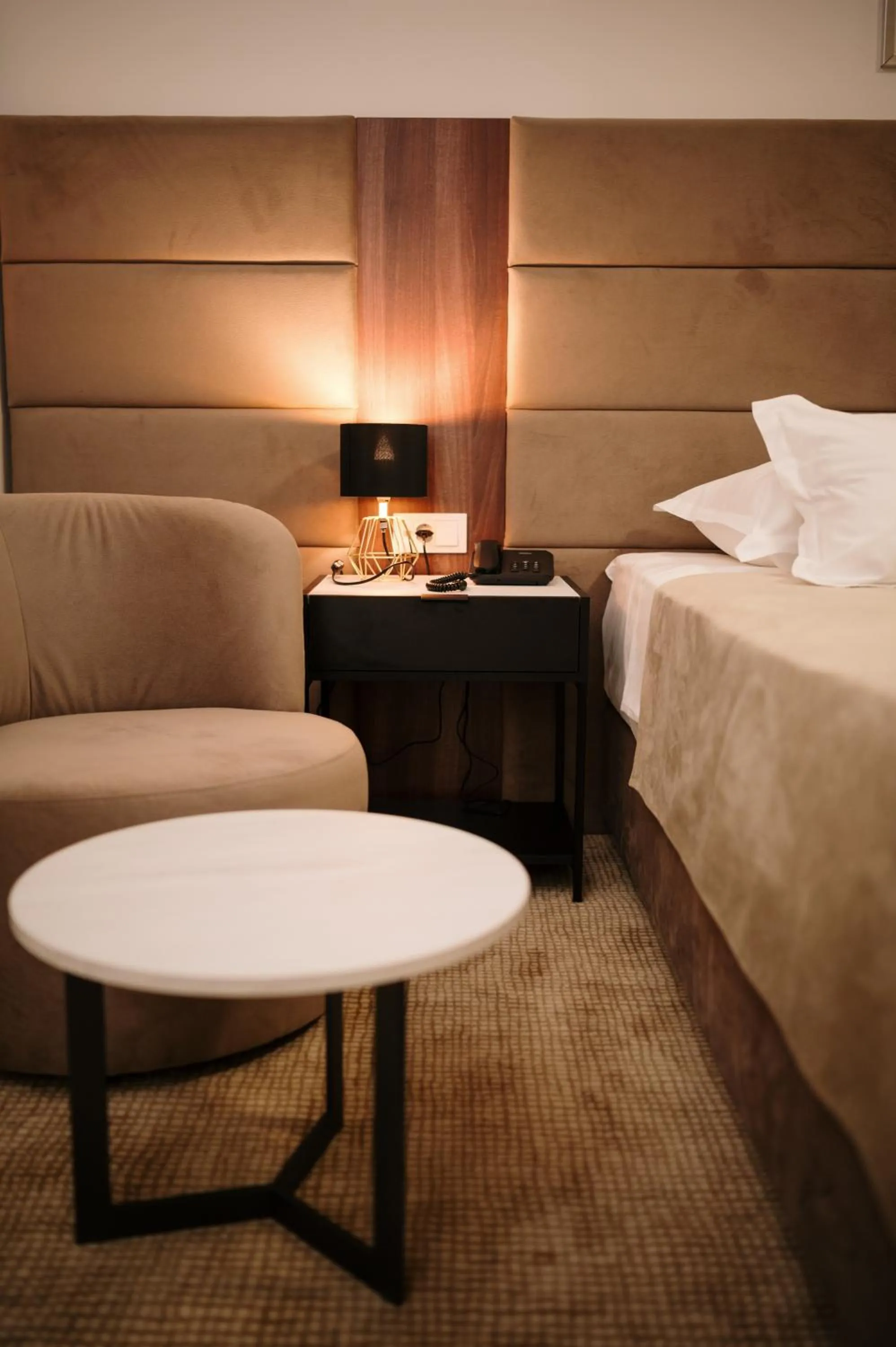 Seating area in Hotel Slavija Lux