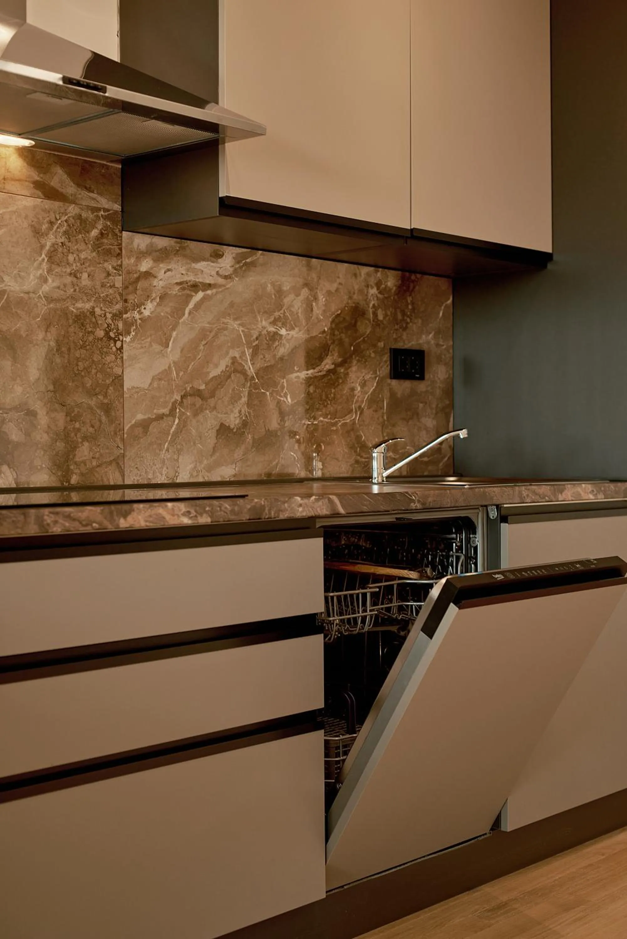 Kitchen or kitchenette in Skyline resort