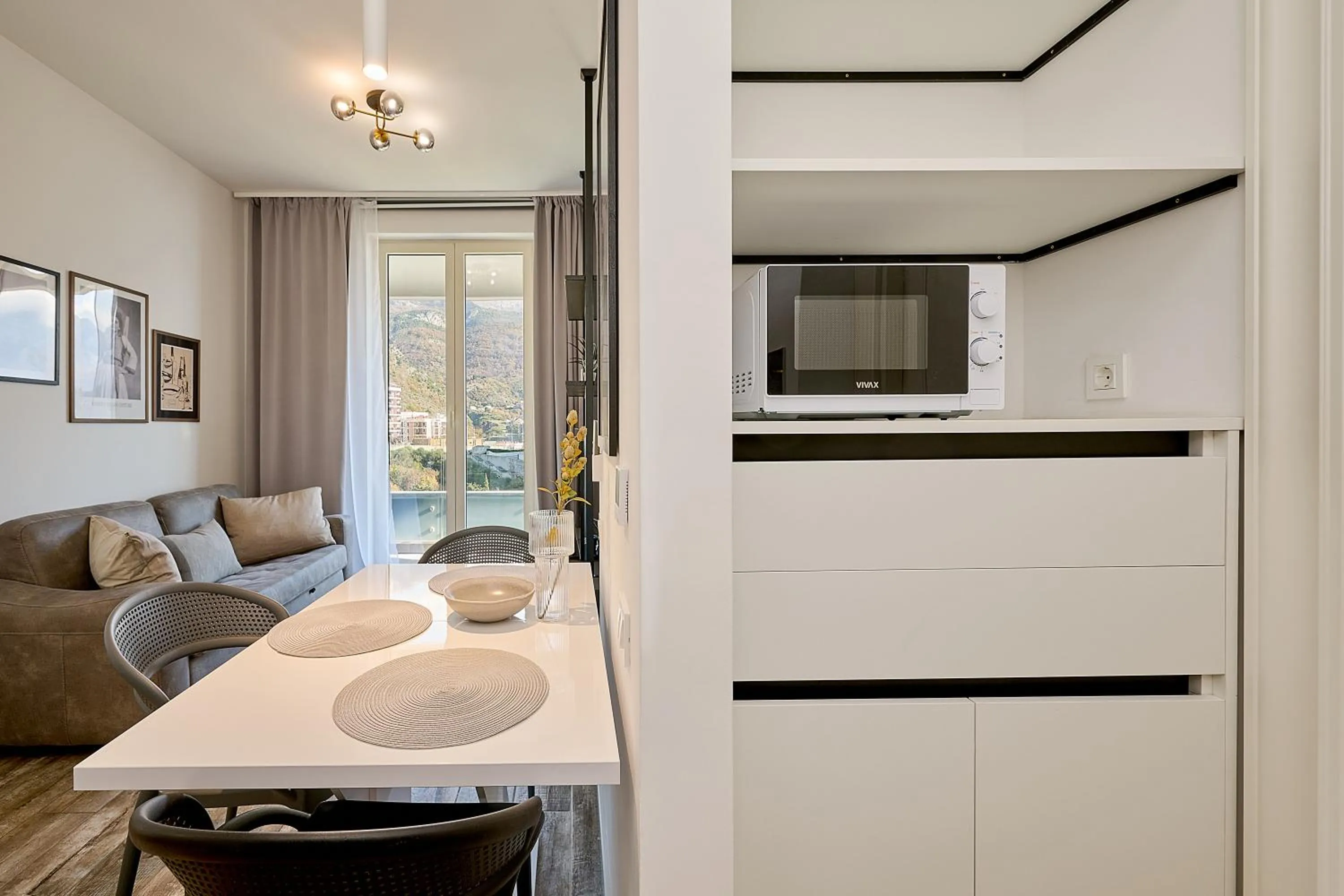 Kitchen or kitchenette in Skyline resort