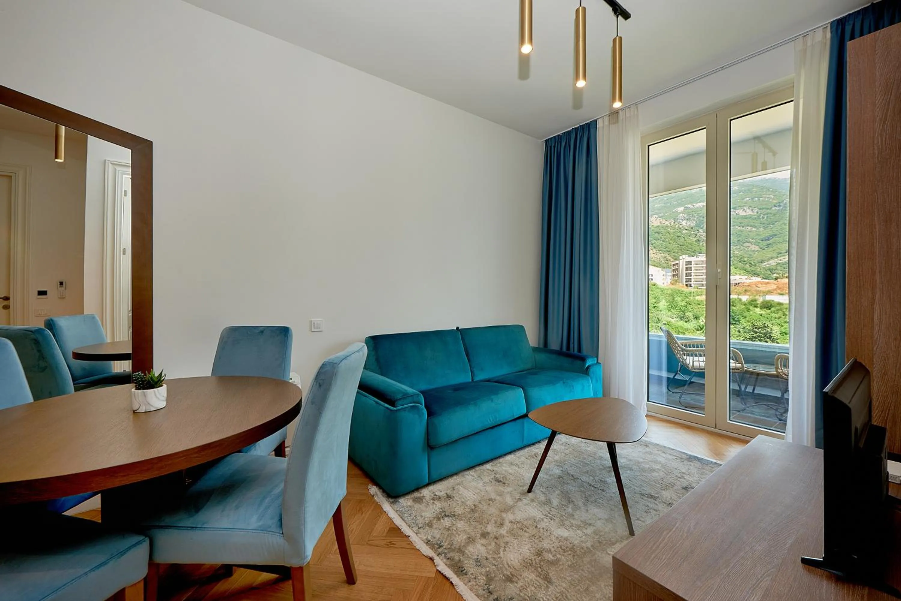 Living room in Skyline resort