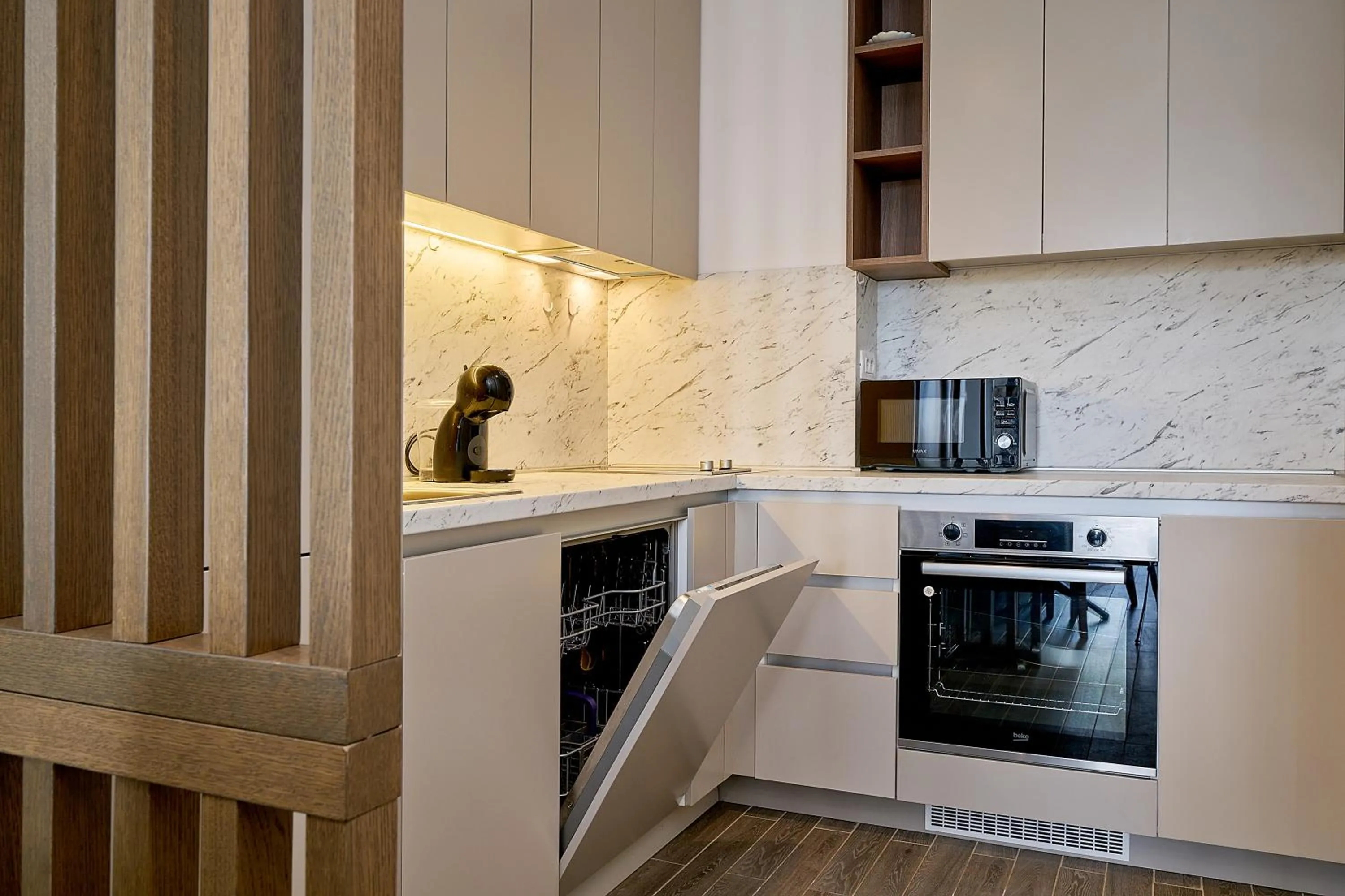 Kitchen or kitchenette in Skyline resort