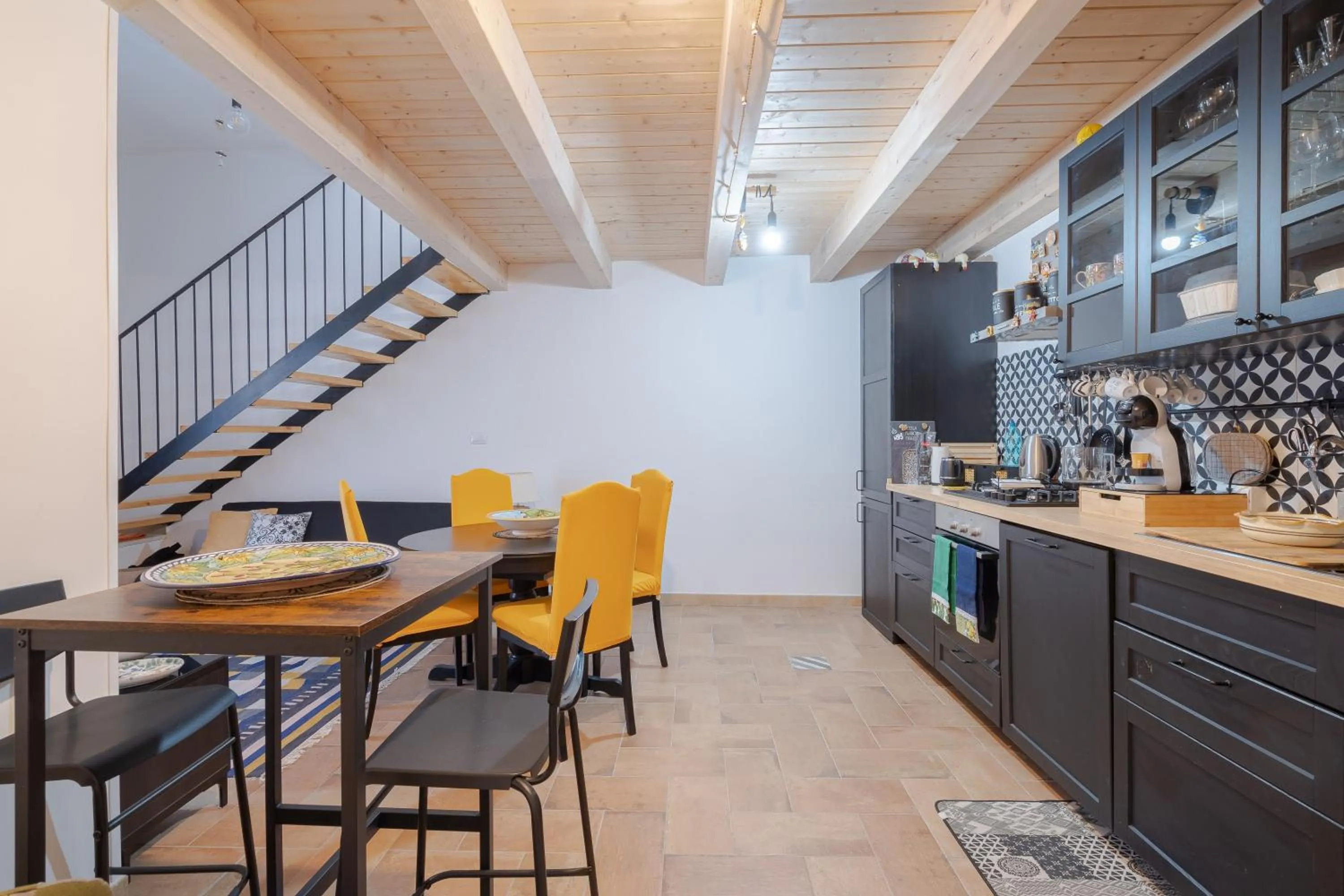 Kitchen or kitchenette, Kitchen/Kitchenette in La Mora B&b