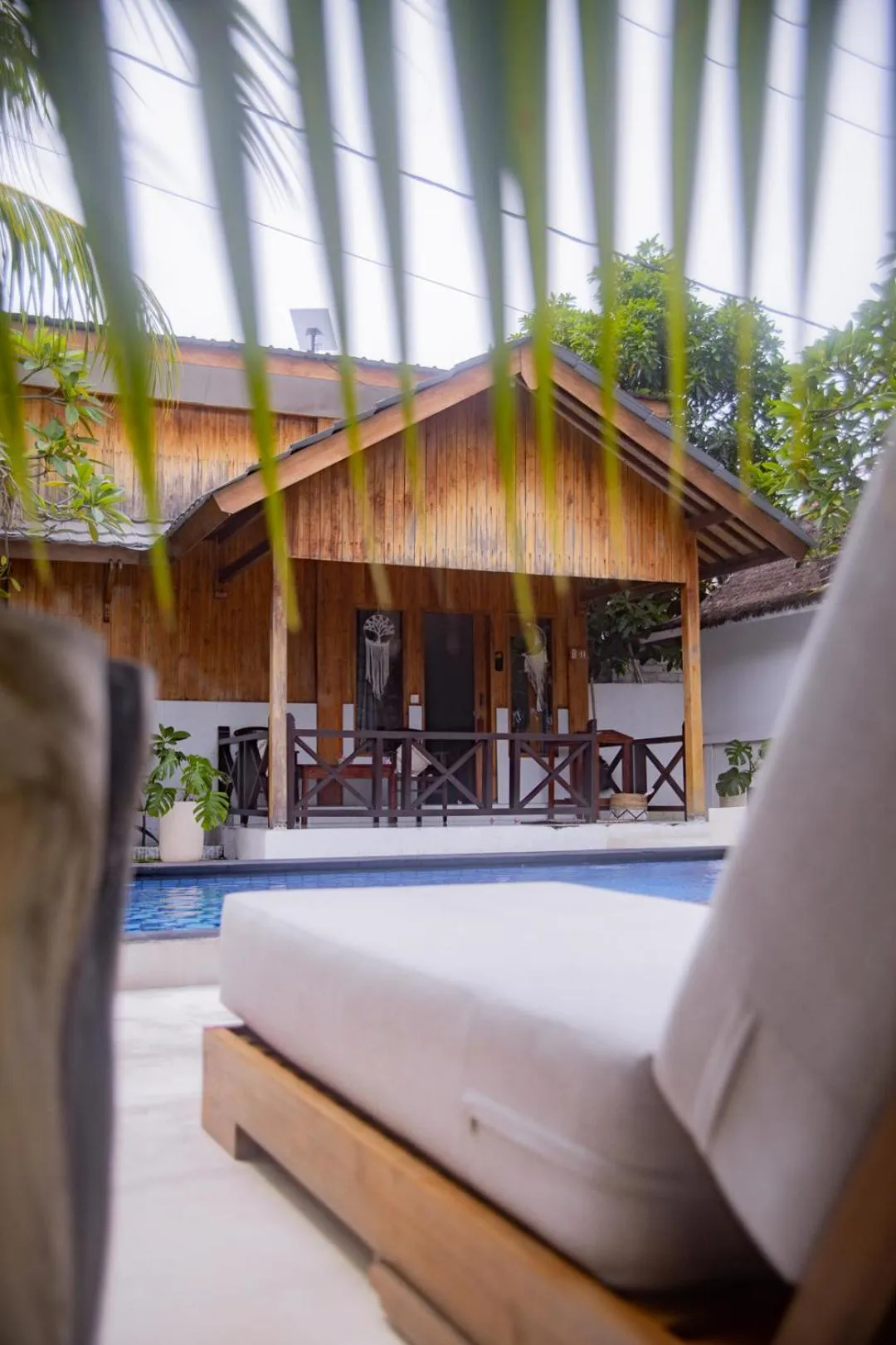 Balcony/Terrace in Hakuna Matata Resort Gili Air
