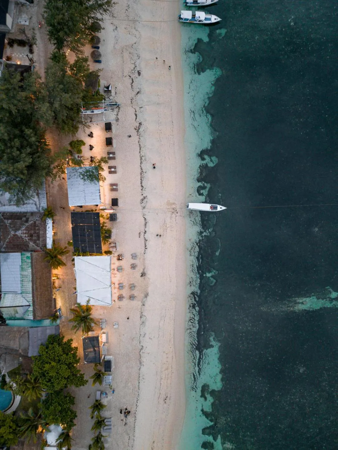 Natural landscape in Hakuna Matata Resort Gili Air
