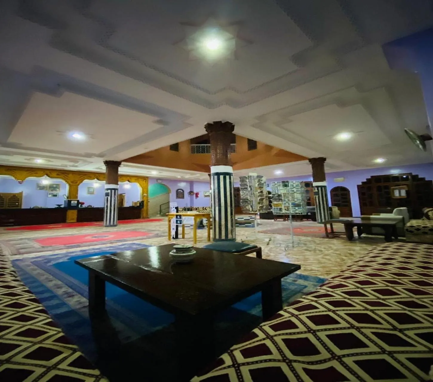 Lobby or reception in La Perle Du Drâa