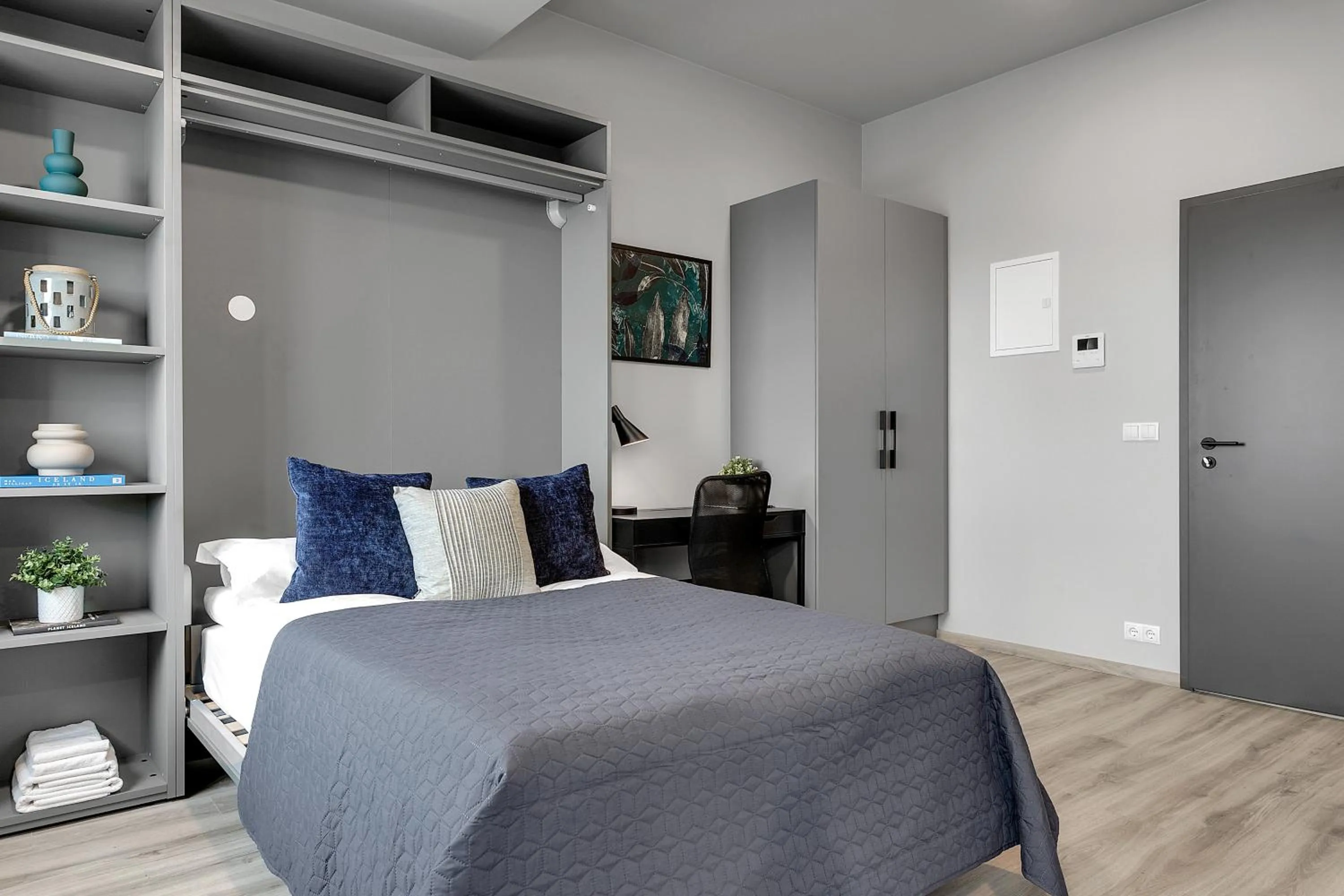 Bed in B18 Apartments