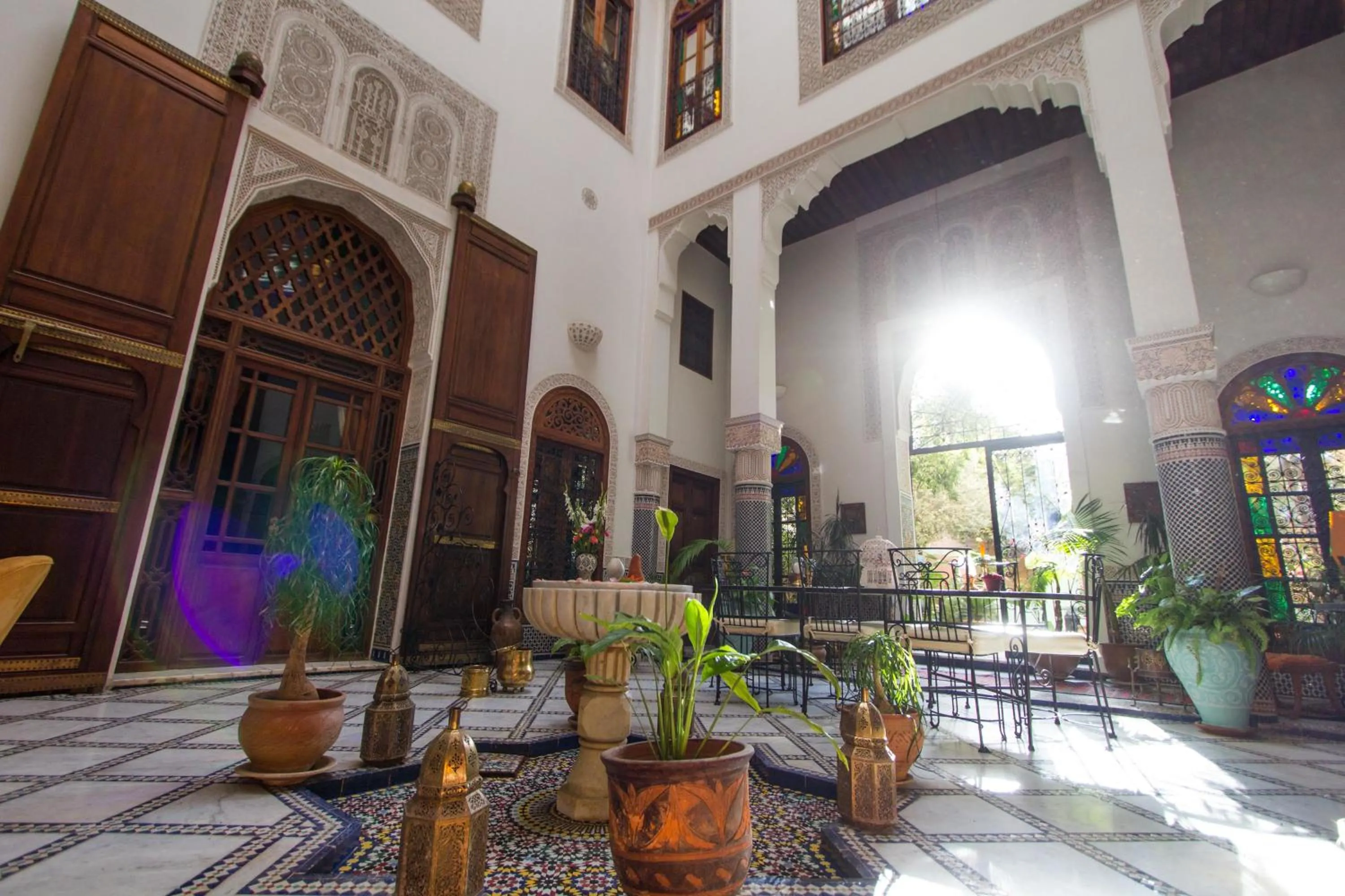 Patio in Riad Norma