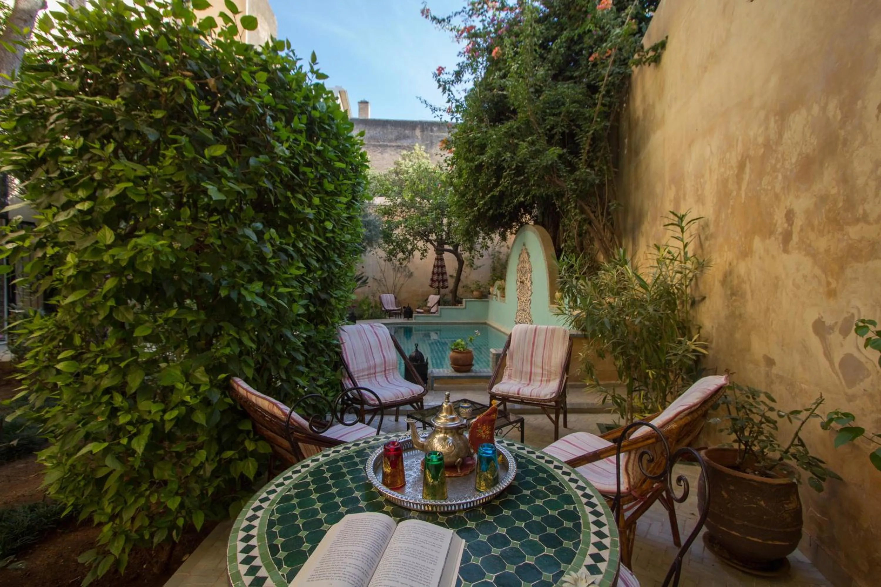 Garden in Riad Norma