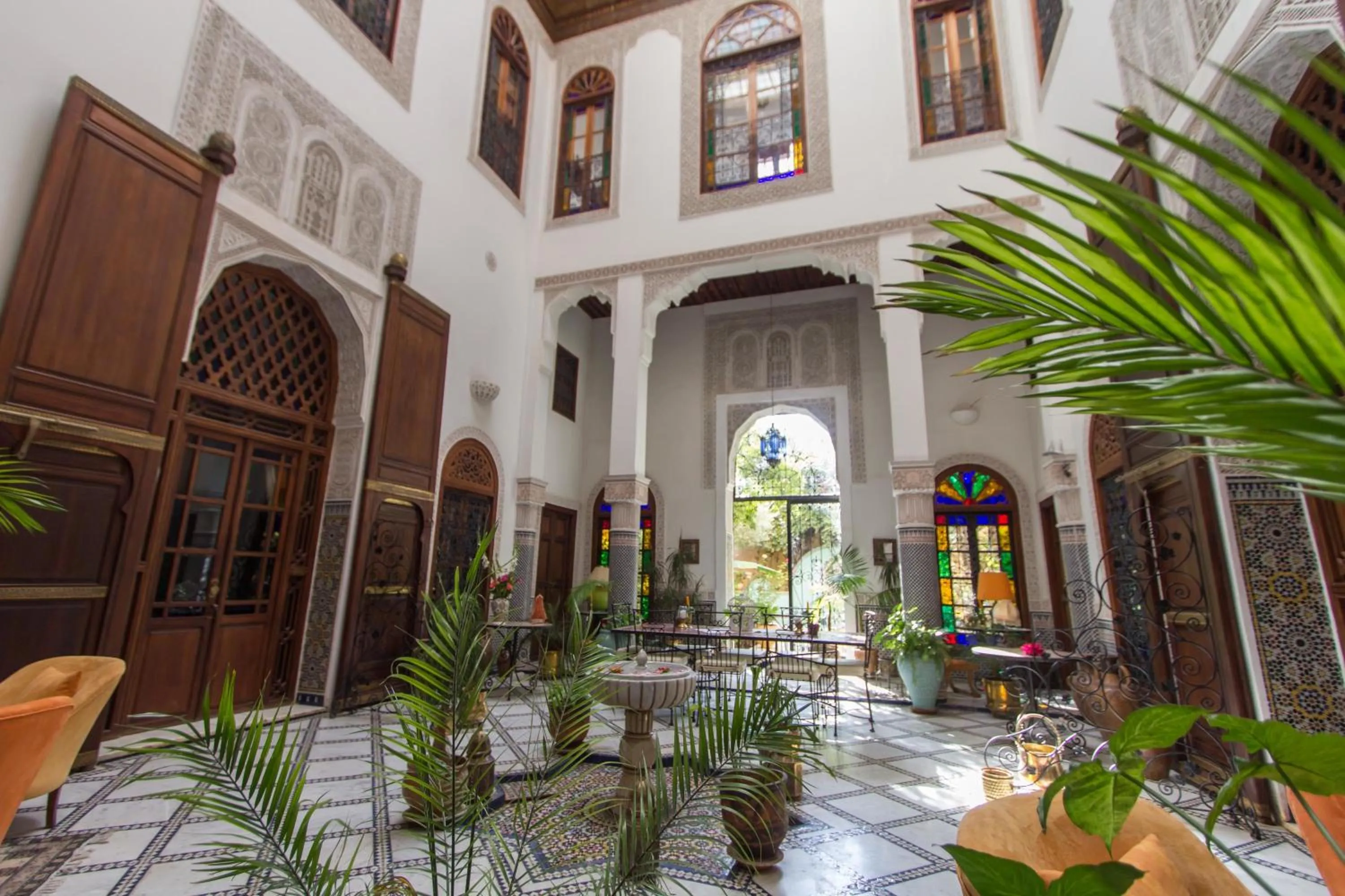 Garden in Riad Norma