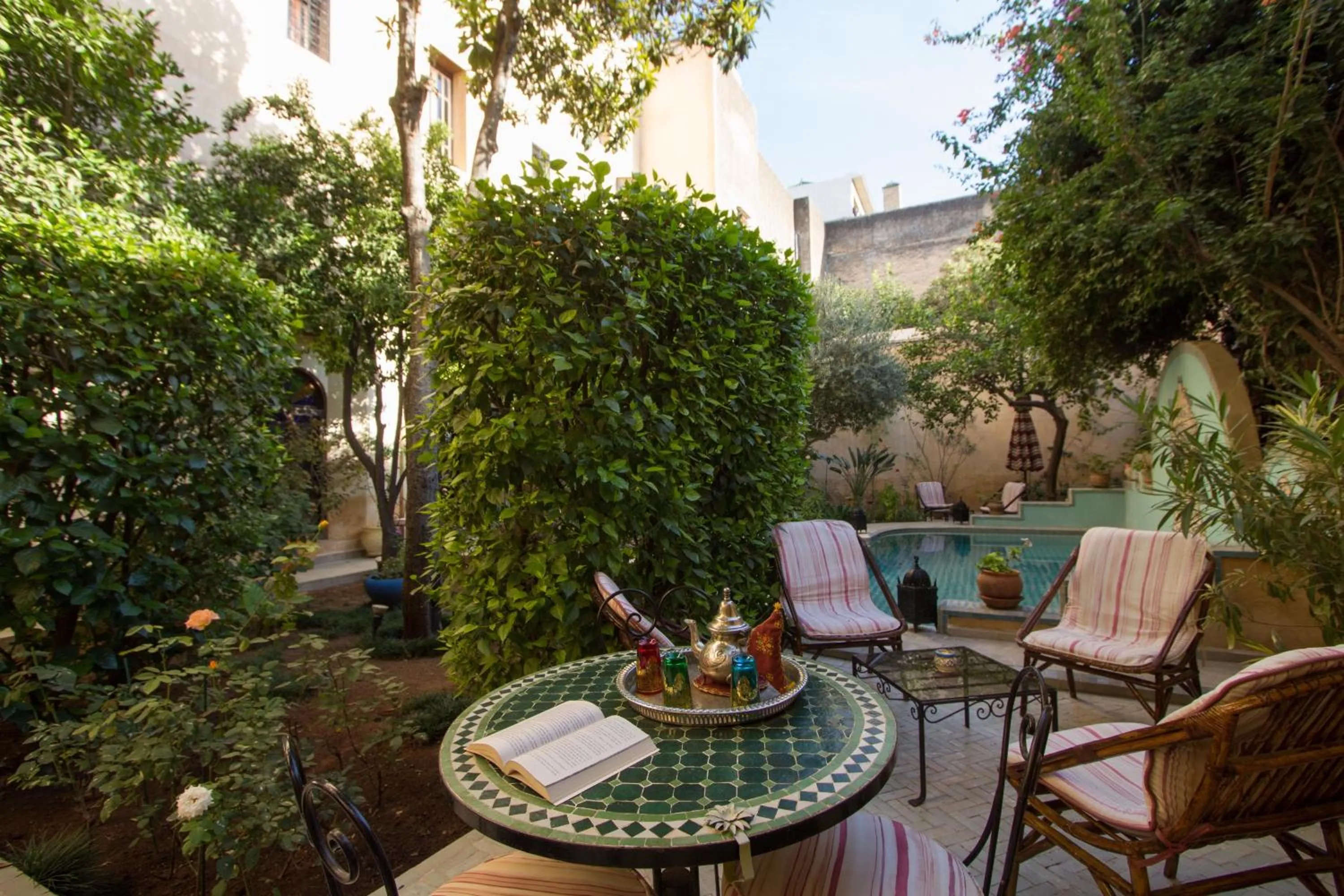 Garden in Riad Norma