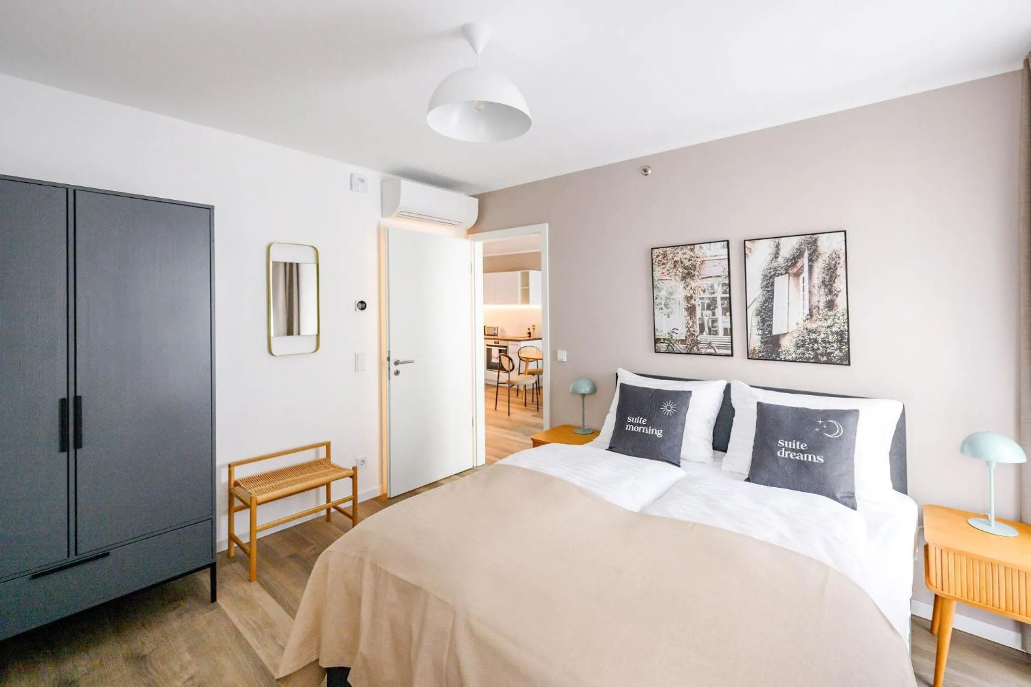 Bed in Limehome Budapest Mosonyi