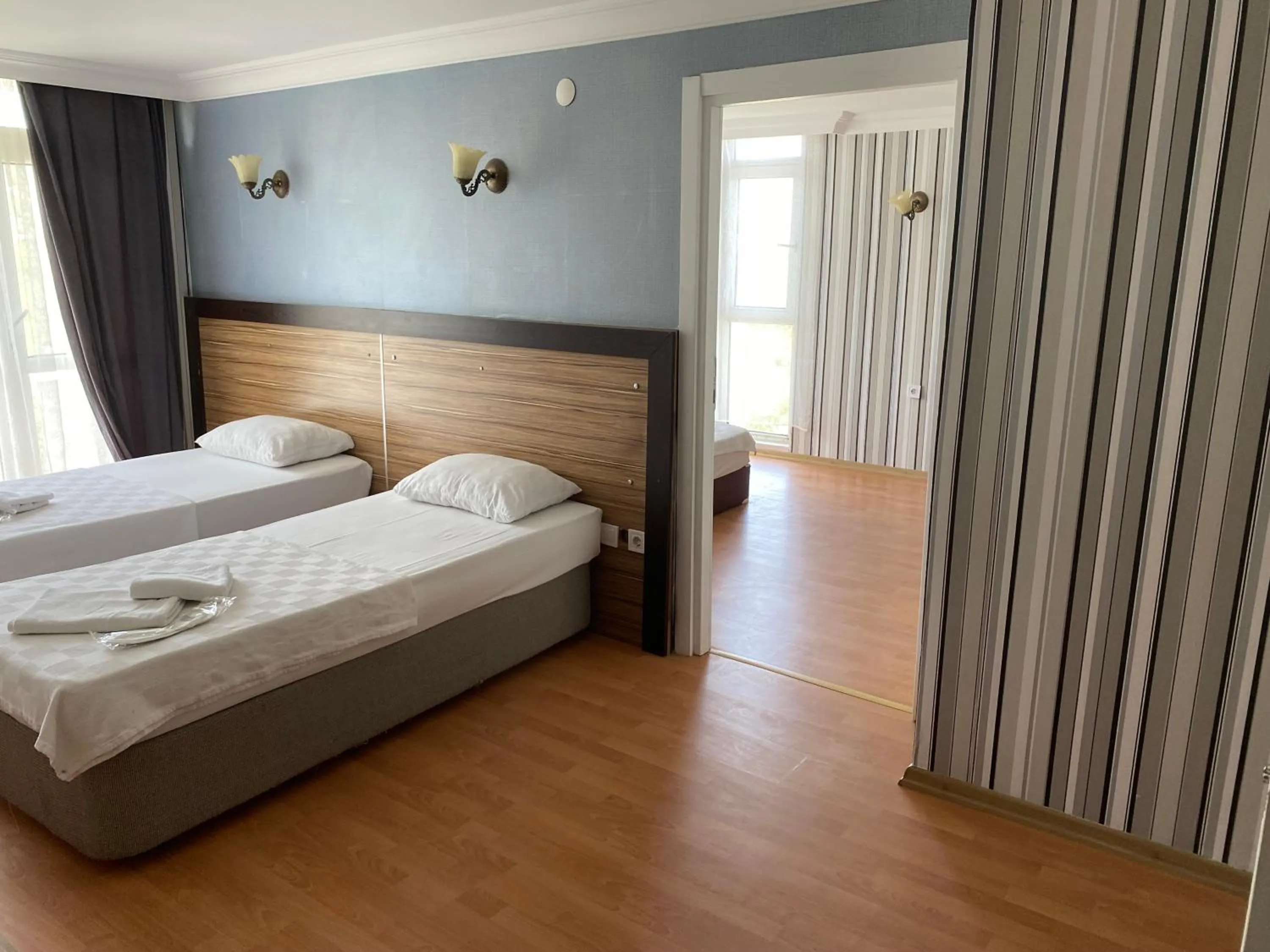 Bed in Tabiat Park Hotel Ayvalik
