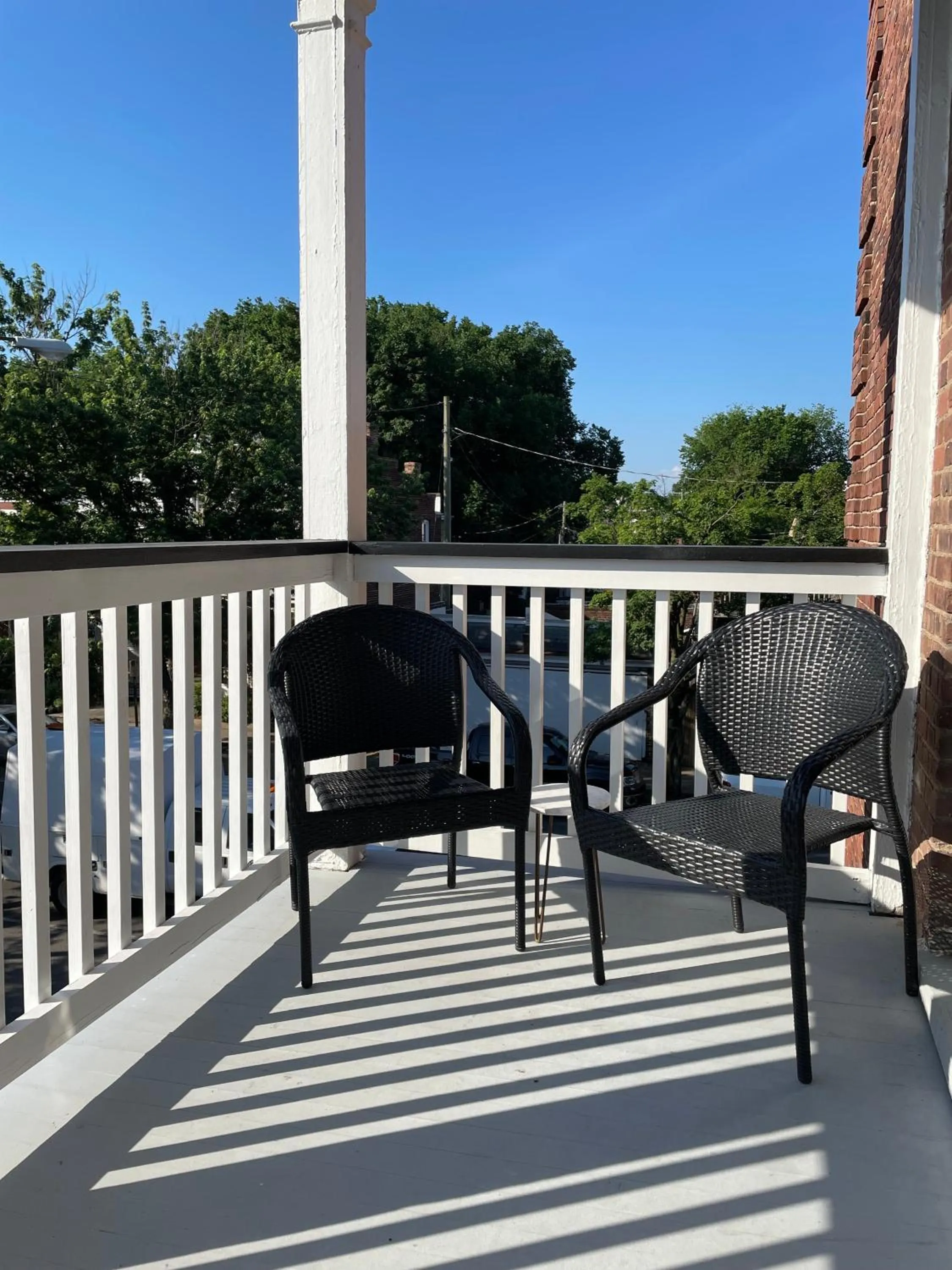 Balcony/Terrace in The Boulevard Inn