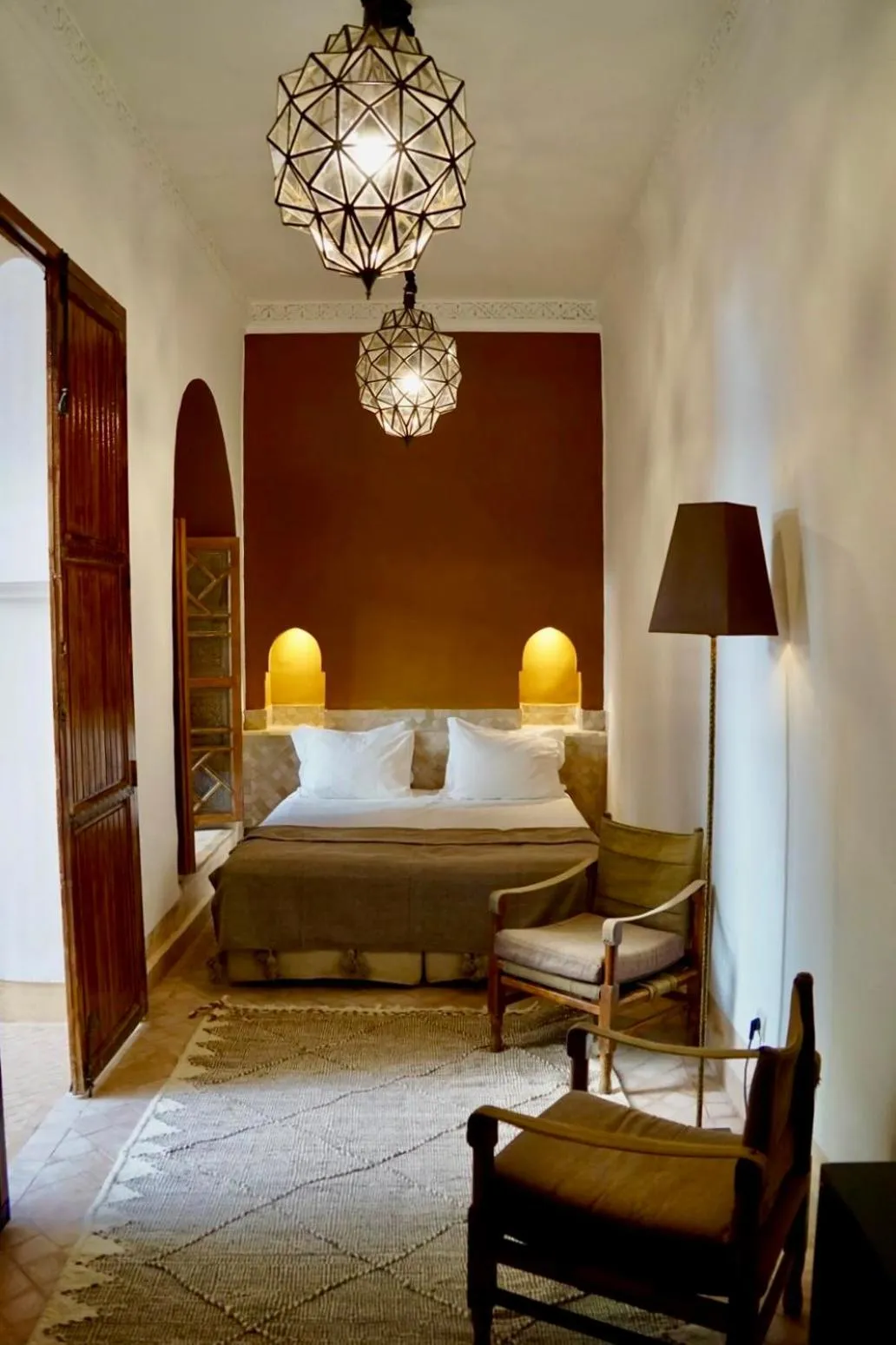 Bed in Riad Tzarra