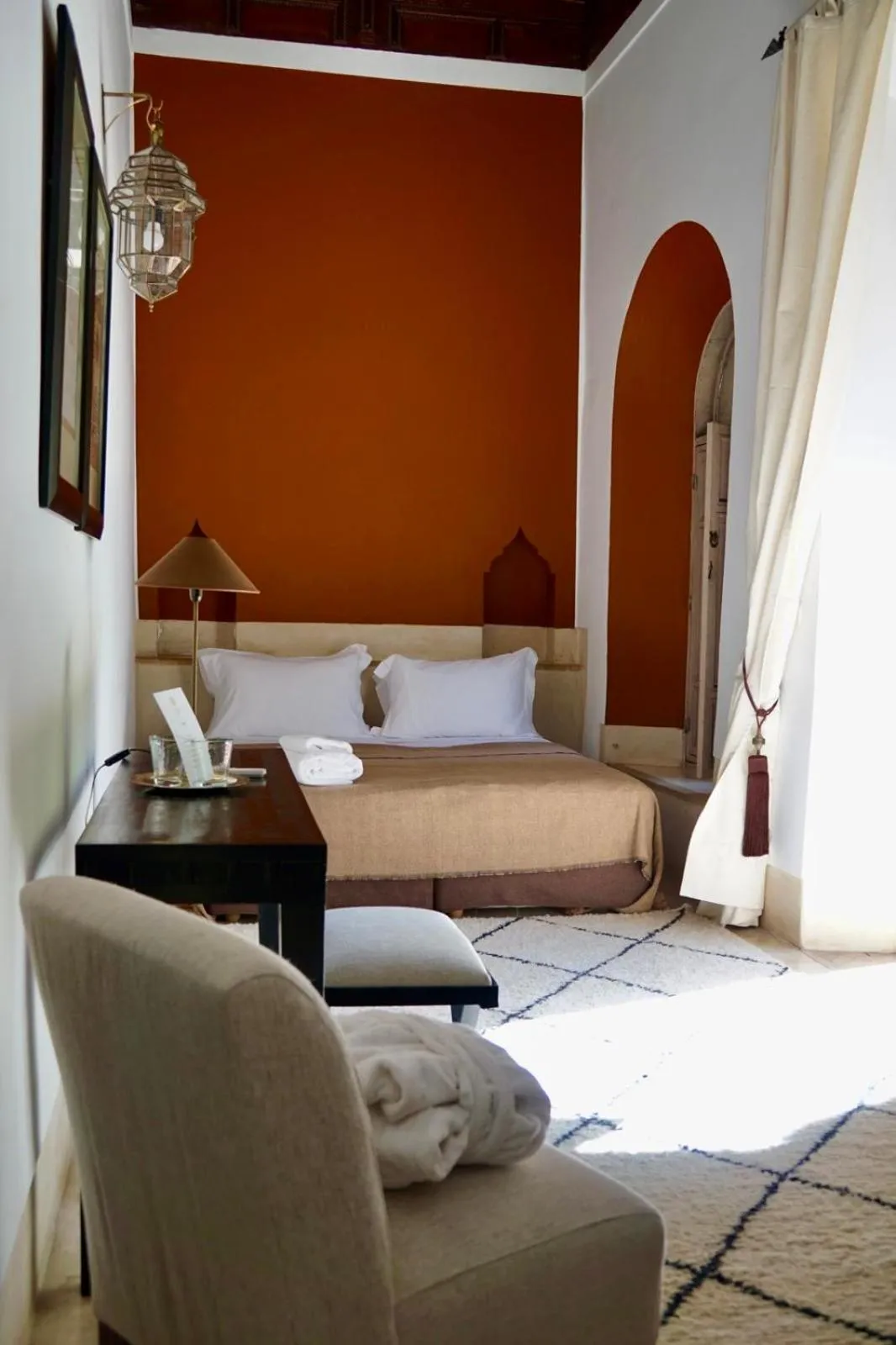 Bed in Riad Tzarra